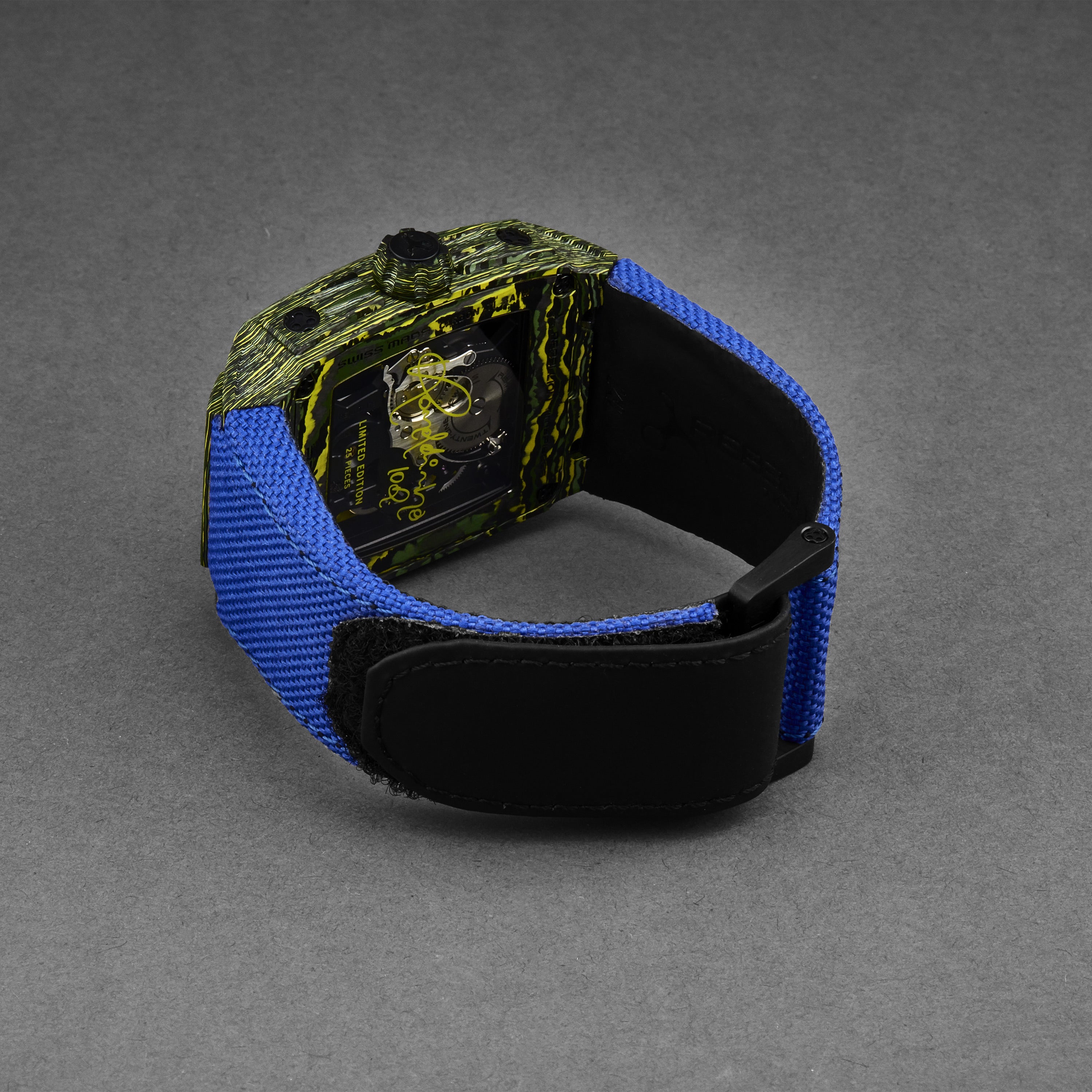 Re-Volt RBREV3H.CA.RON / Yellow Skeletonized | Yellow Skeletonized Dial - Image 2