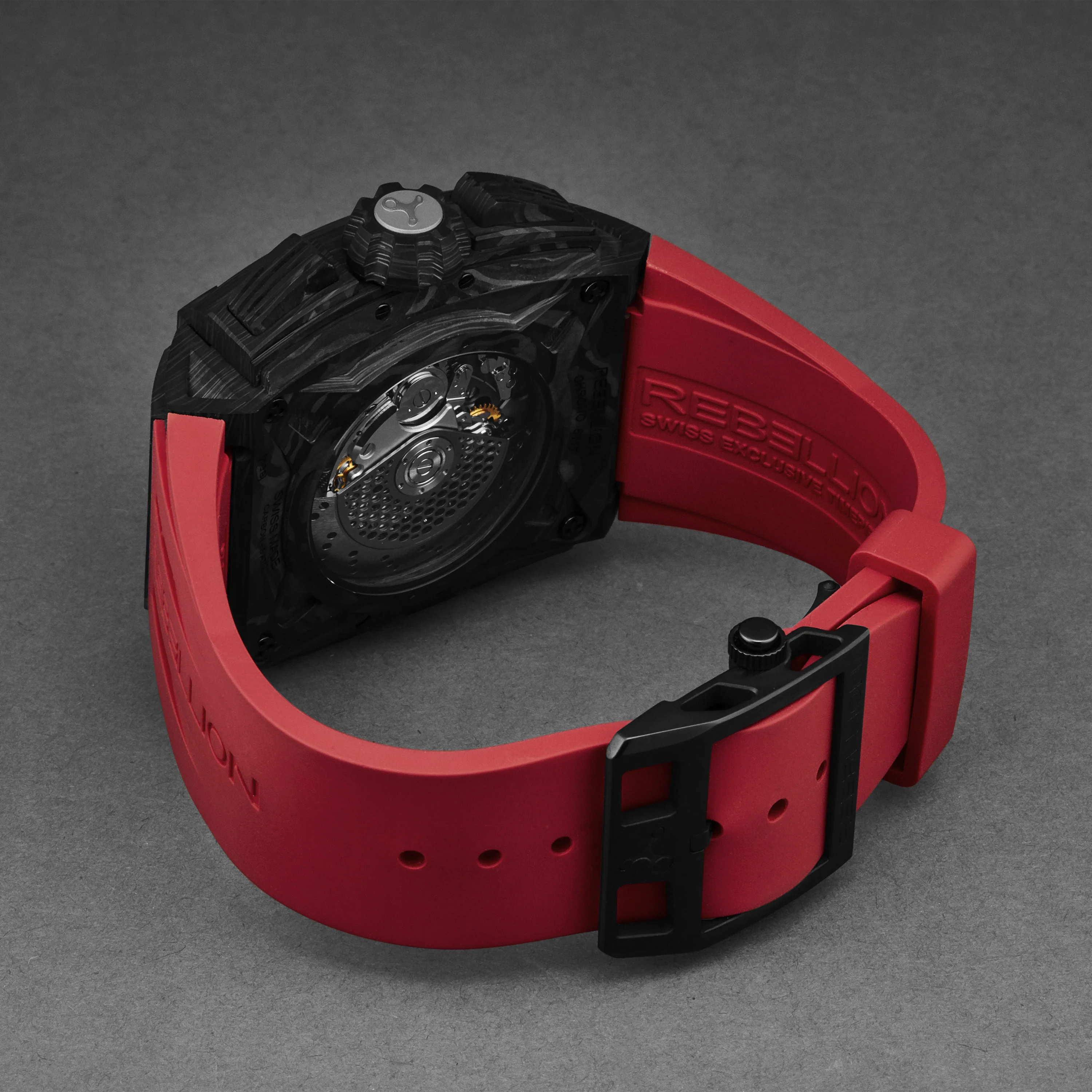 Re1 2.0 RBRE12CH.CA.RD / Black red | Black Red Dial - Image 3