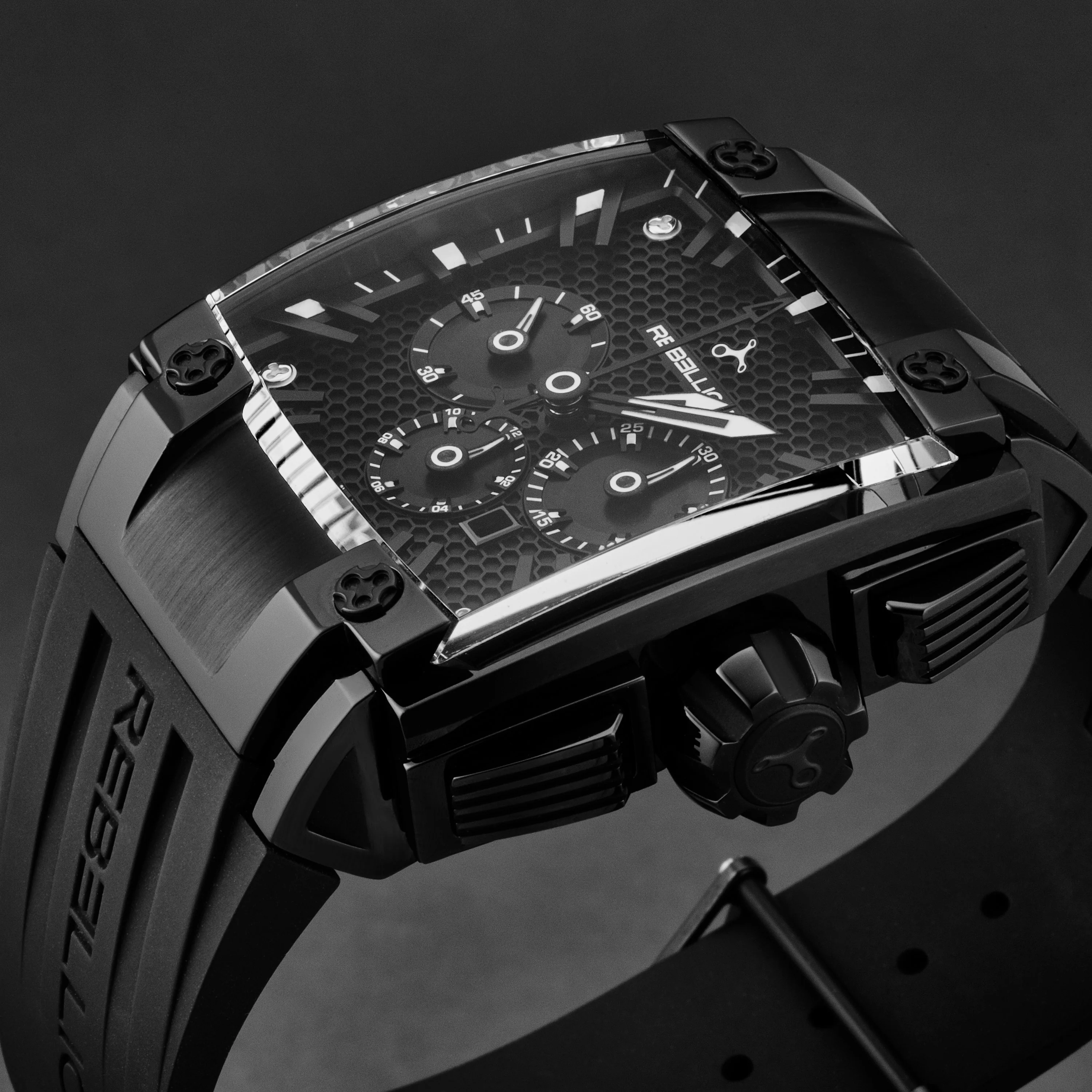 Re1 2.0 RBRE12CH.ST.BK / Black | Black Dial - Image 2