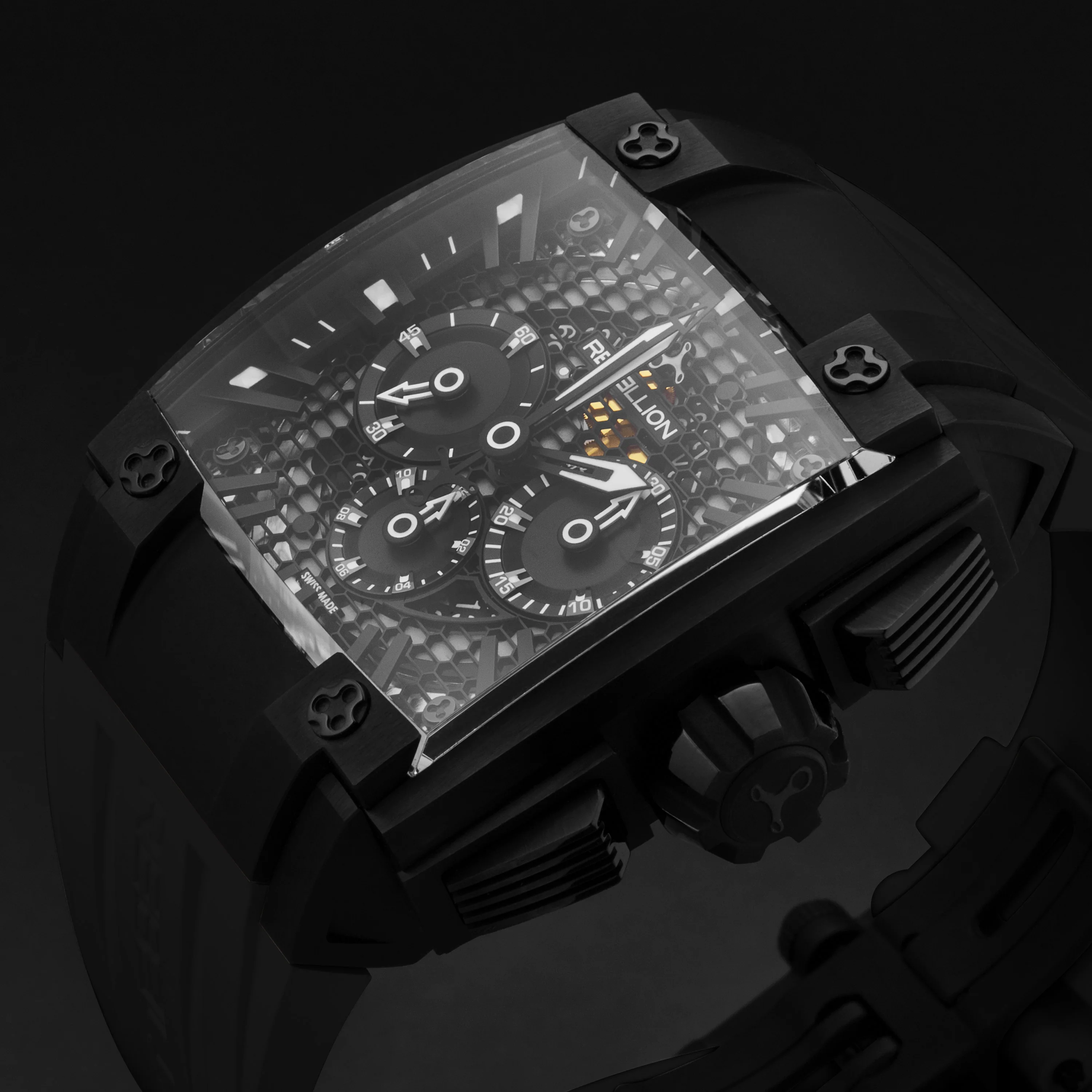 Re1 2.0 RBRE12CH.TB.BK1 / Black | Black Dial - Image 2