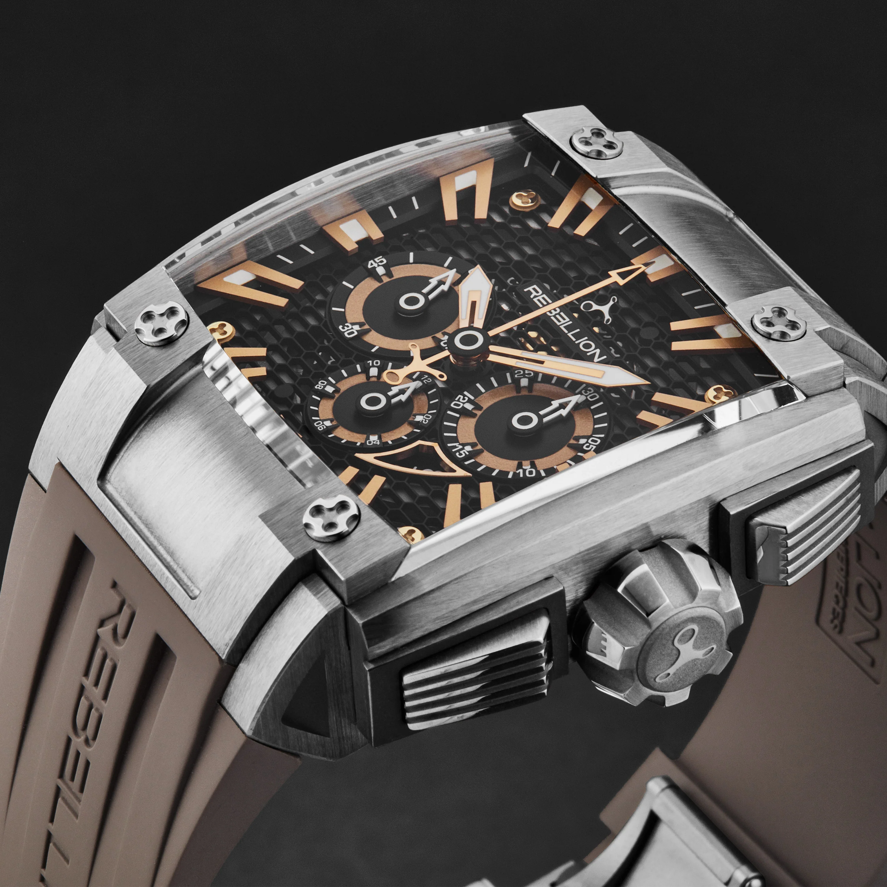 Re1 2.0 RBRE12CH.TI.BKG / Black Gold | Black Gold Dial - Image 2