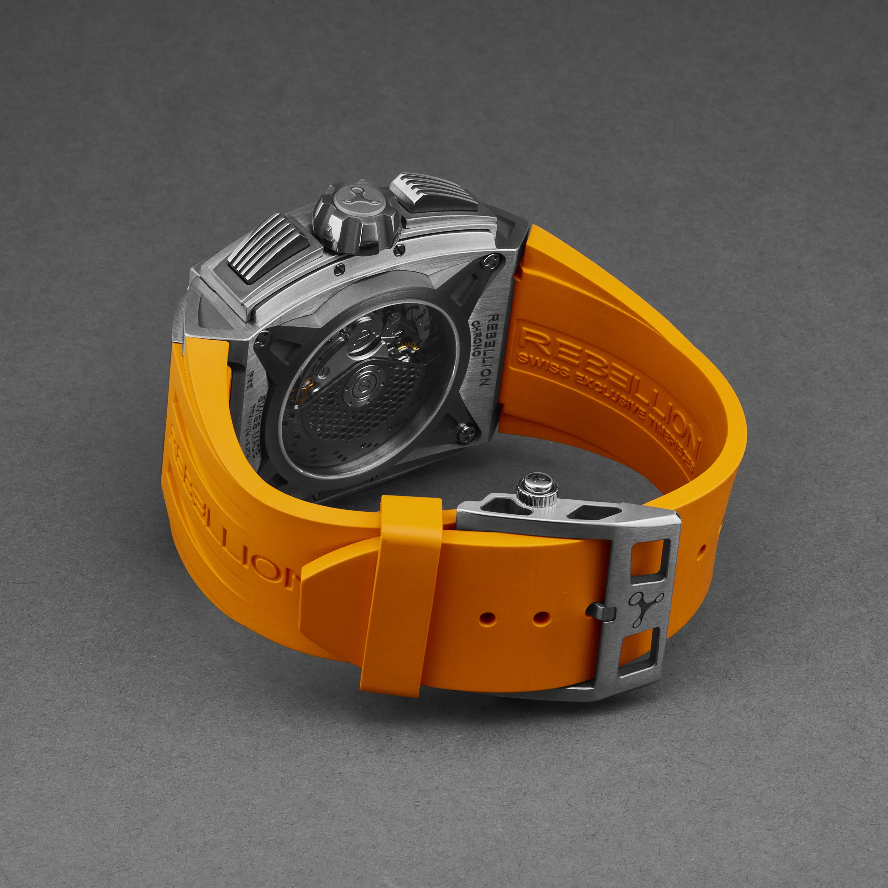 Re1 2.0 RBRE12CH.TI.OR / Black Orange | Black Orange Dial - Image 2