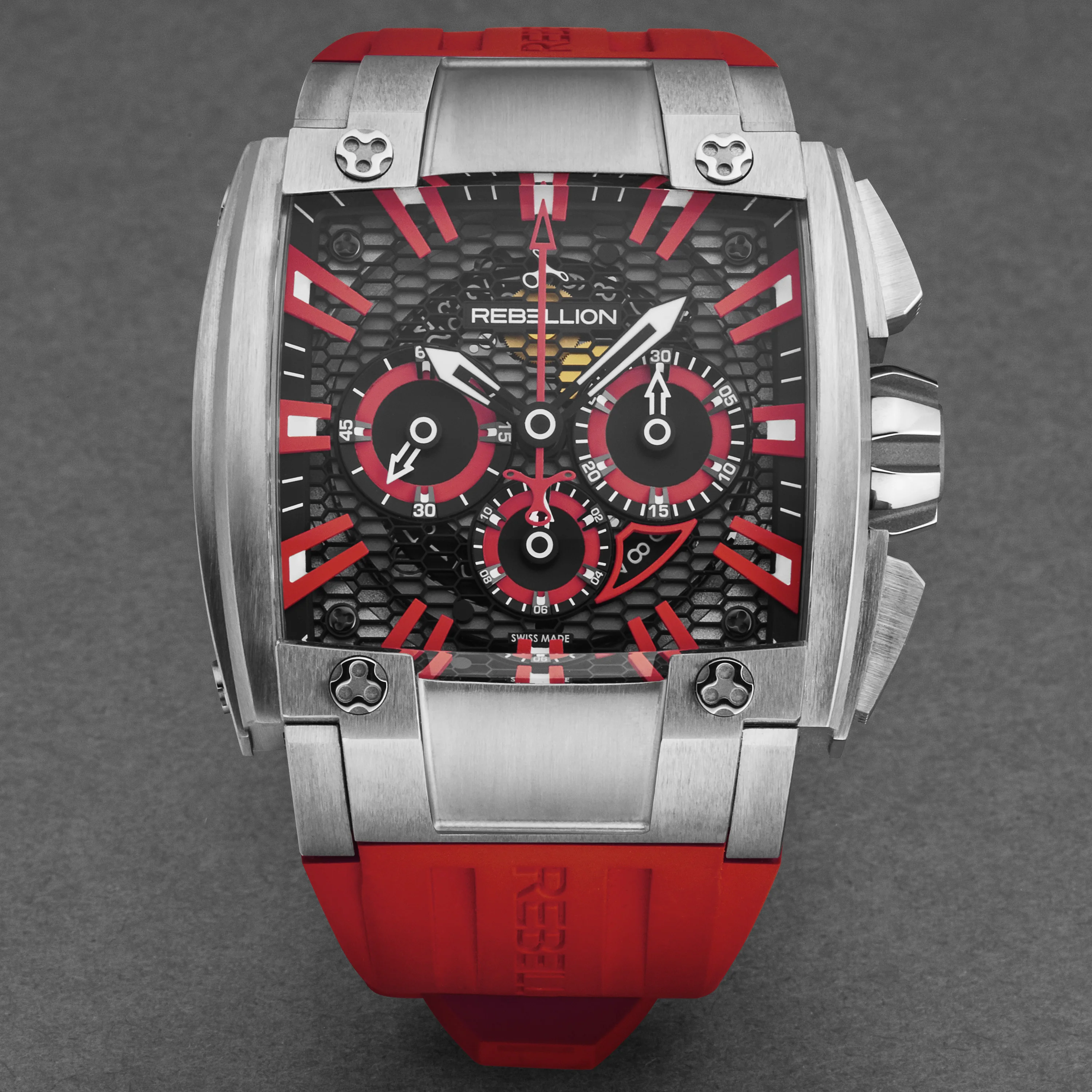 Re1 2.0 RBRE12CH.TI.RD / Black Red | Black Red Dial - Image 3