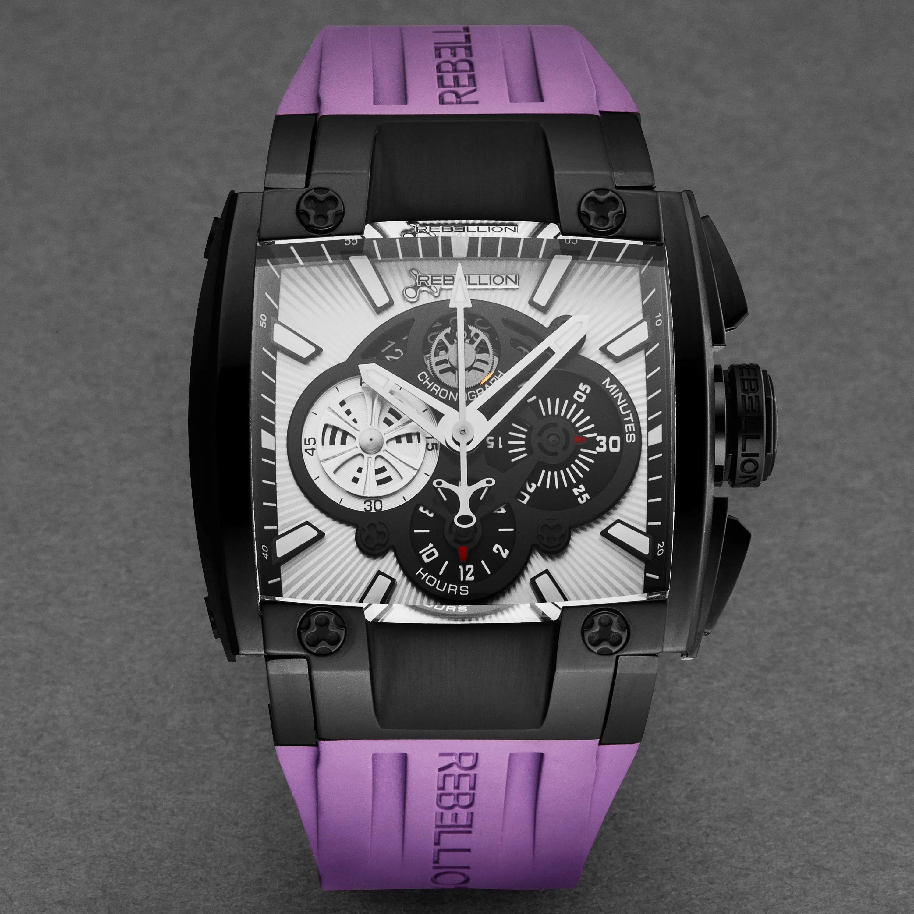Re1 RBRE1CH.SB.WH1 / Silver black | Silver black Dial - Image 3
