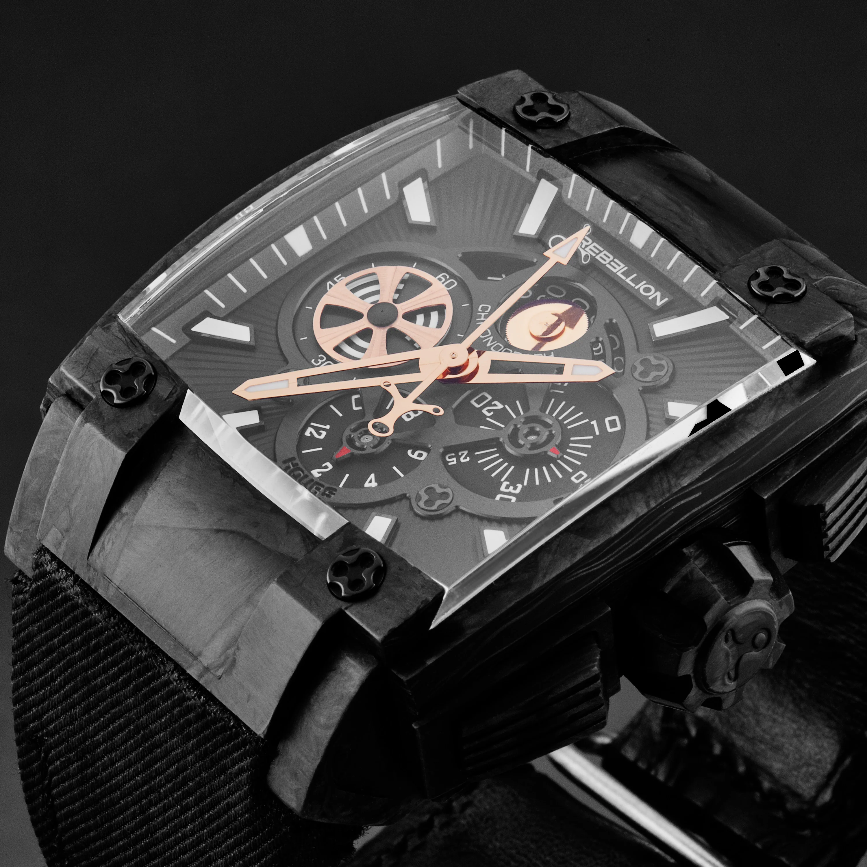 Re1 RBRE1CHSB.BKG1 / Black | Black Dial - Image 2
