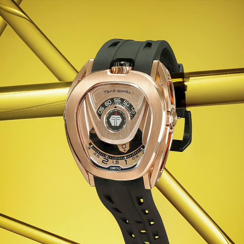 Reactor gold/rubber | Black Dial - Image 5