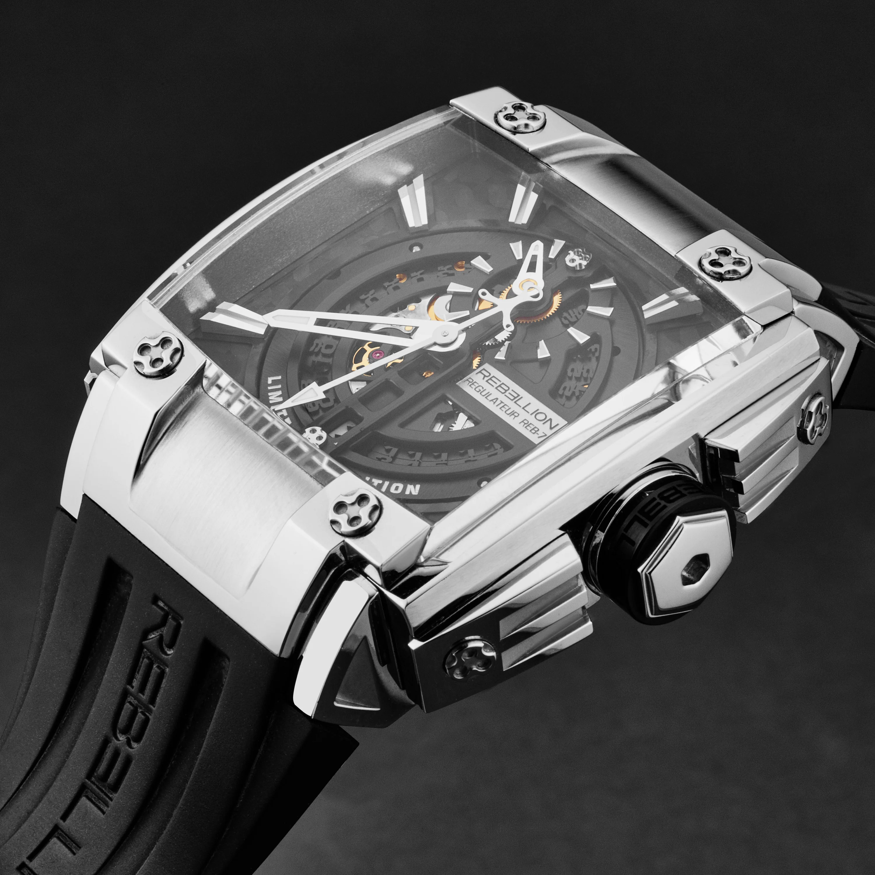 Reb 7 RBR7REG.TI / Black | Black Dial - Image 2
