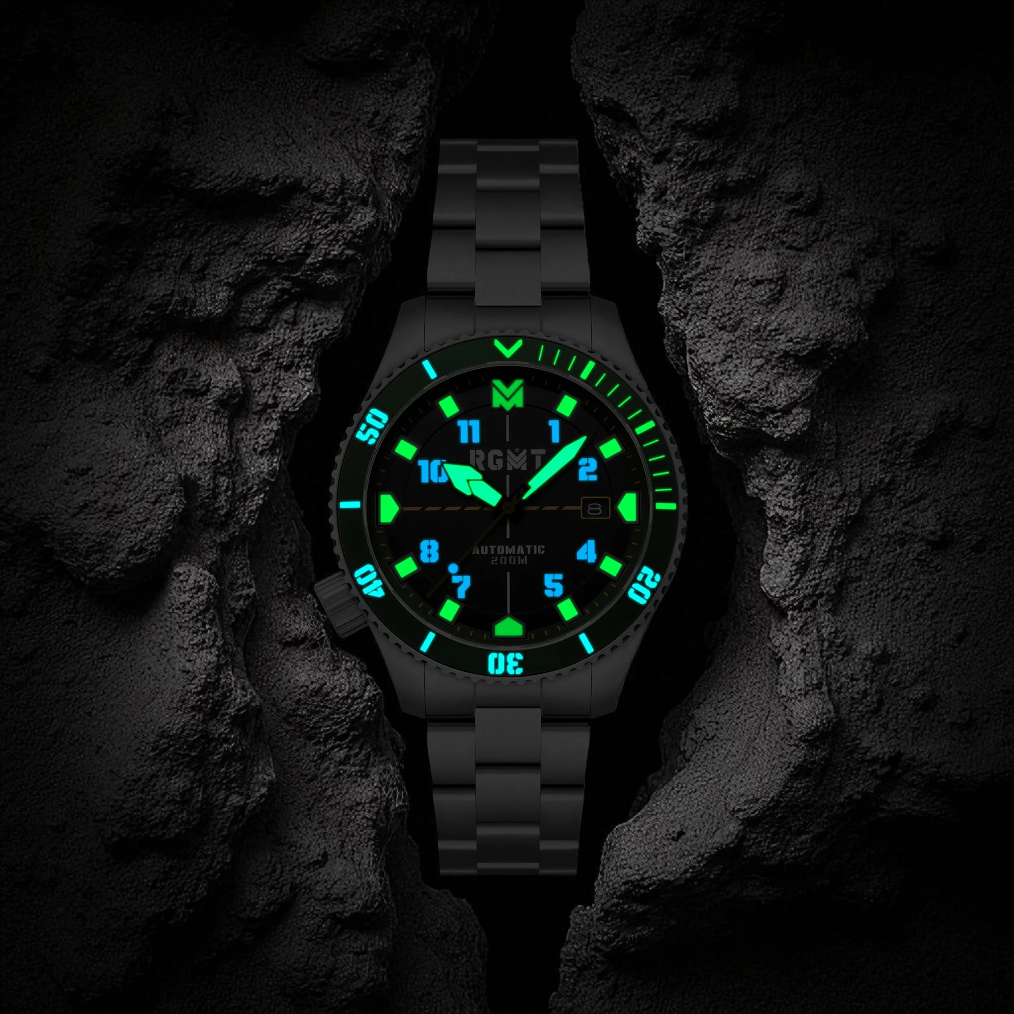Recon Diver Automatic Green / Stainless Steel | Green Dial - Image 3