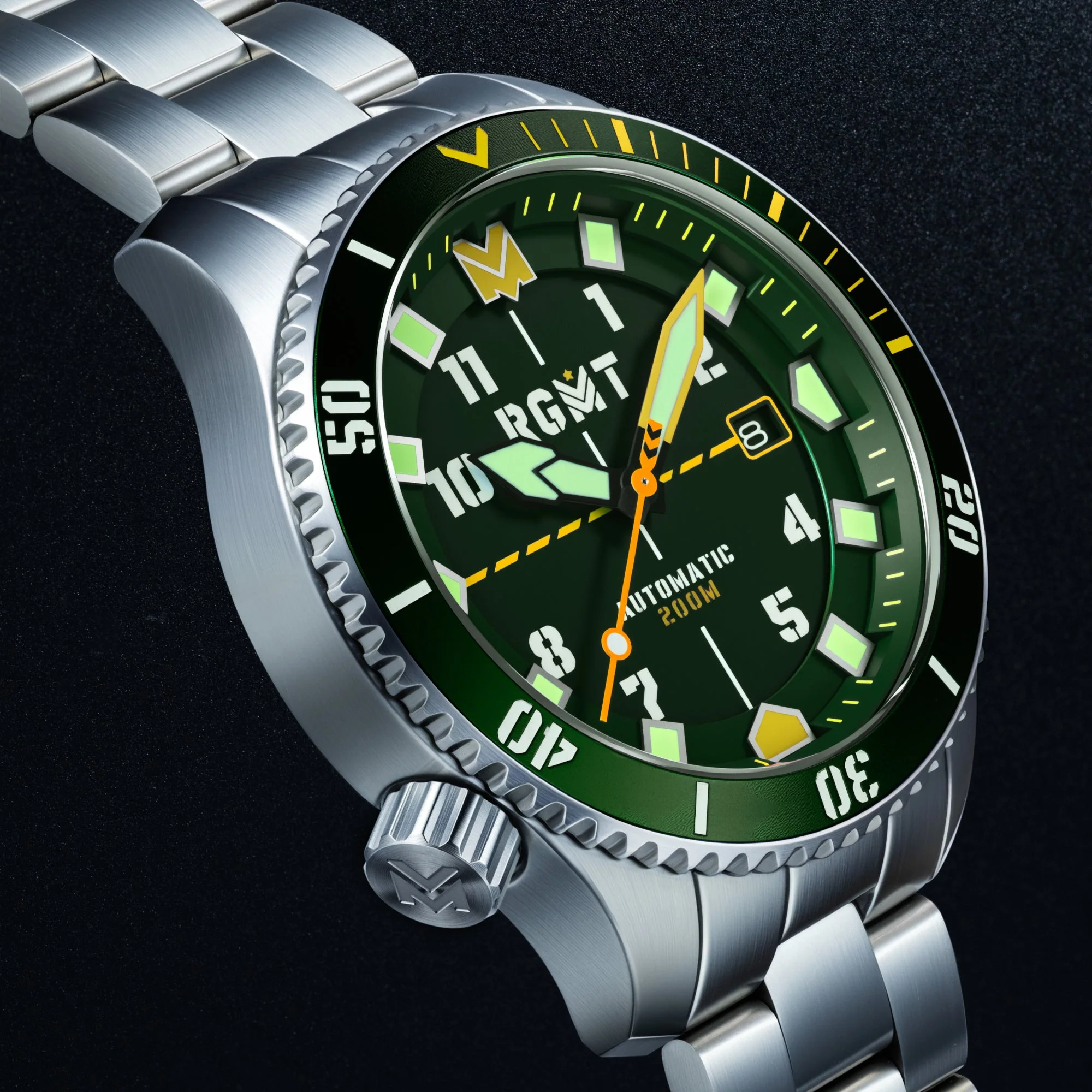 Recon Diver Automatic Green / Stainless Steel | Green Dial - Image 4