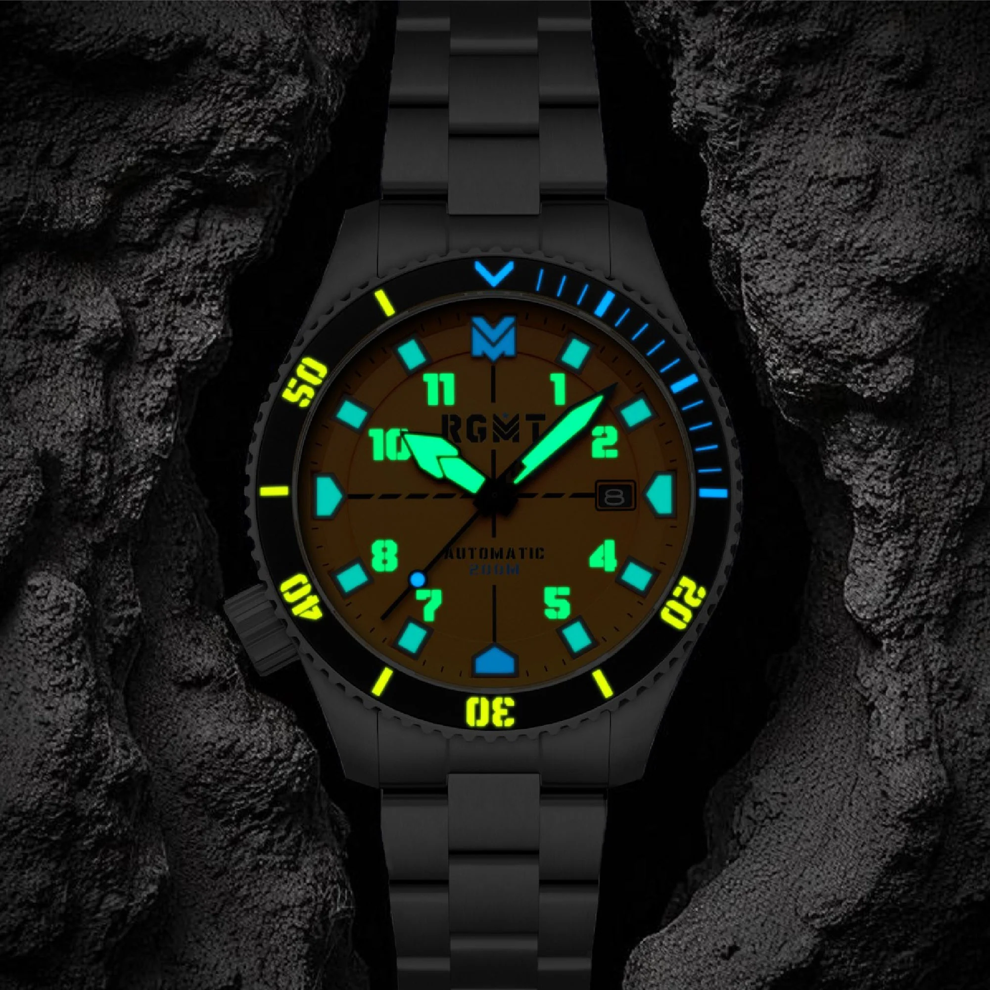 Recon Diver Automatic Orange / Stainless Steel | Orange Dial - Image 3