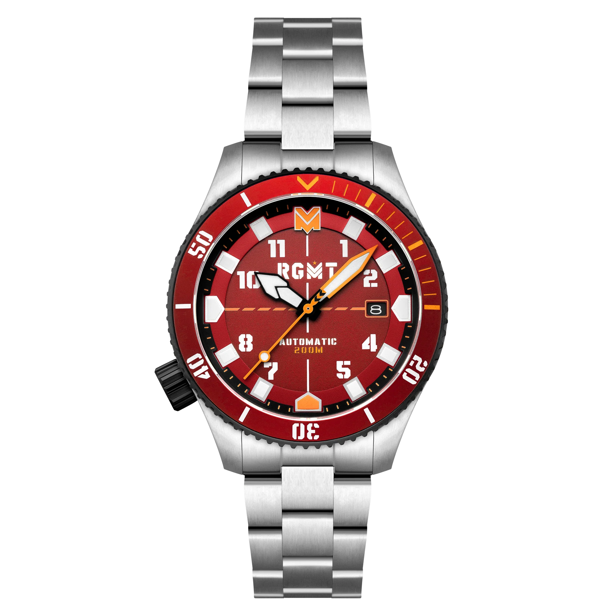 Recon Diver Automatic Red / Stainless Steel | Red Dial