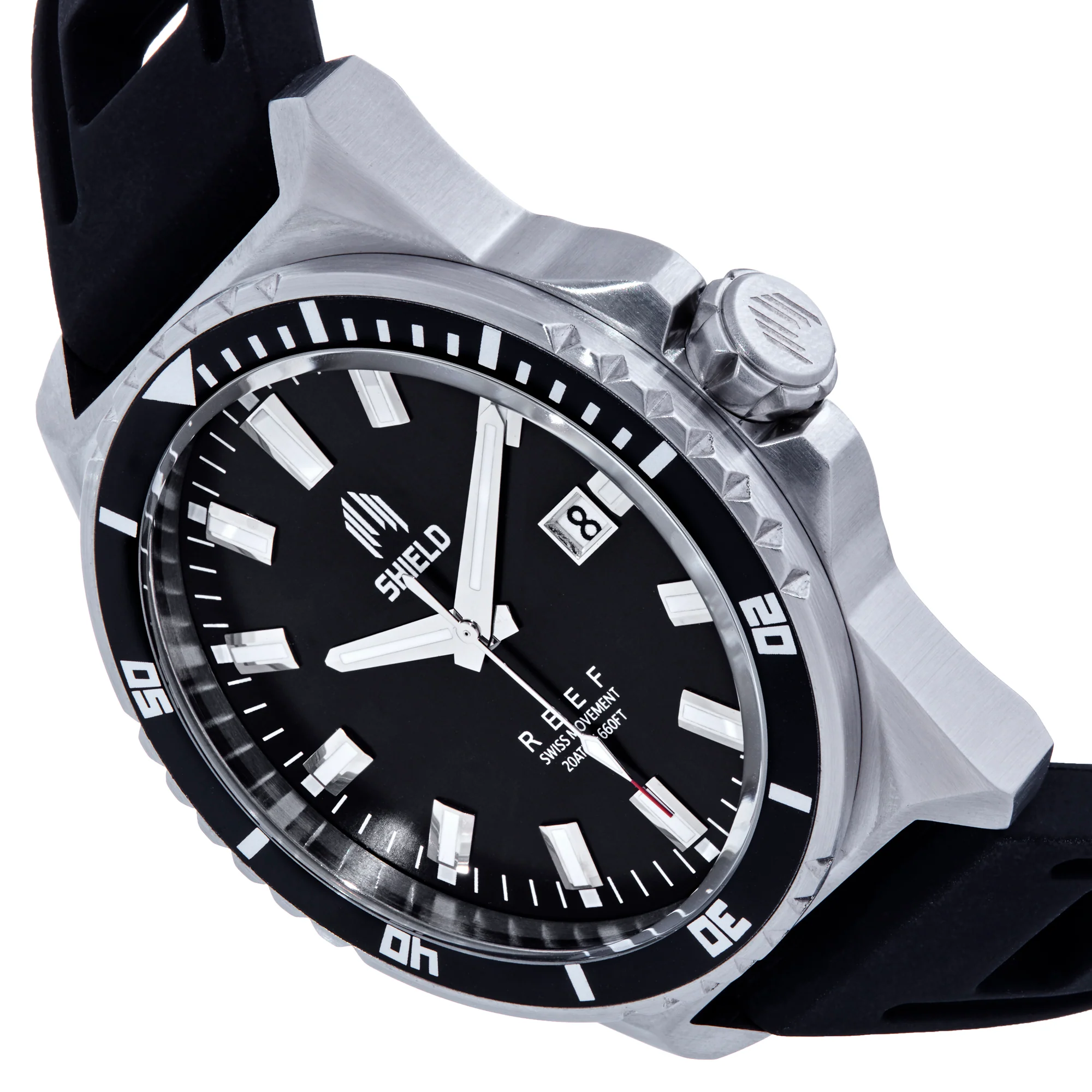 Reef Strap Watch w/Date Black | Black Dial - Image 2