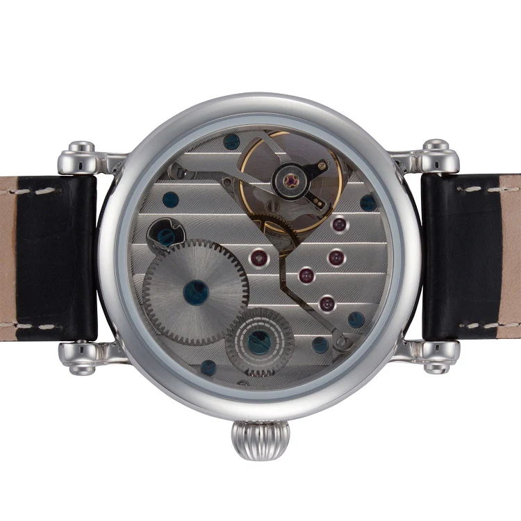 Regal Series black leather/open heart |  Dial - Image 2