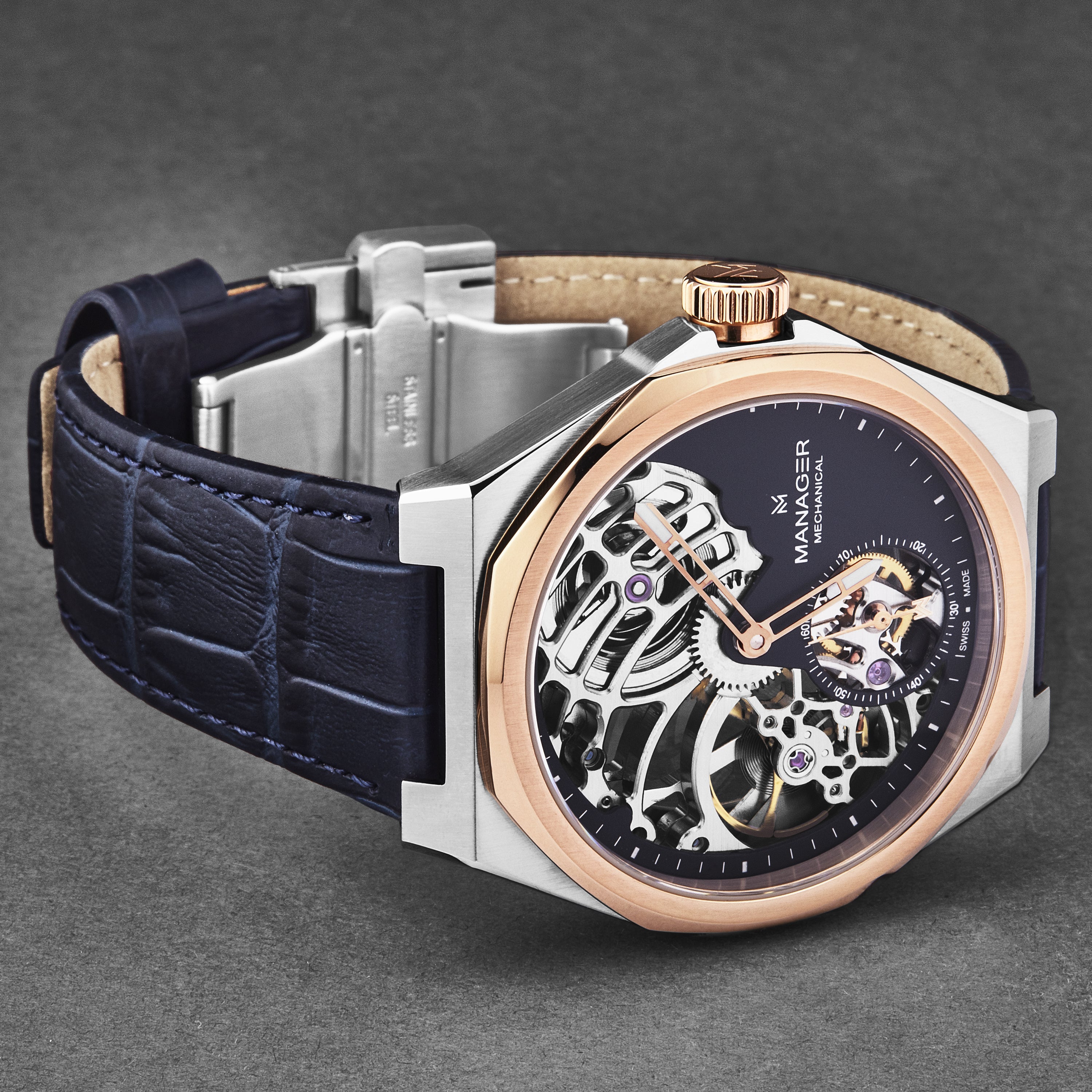Revolution MAN-RM-03-BL / Blue | Blue Dial - Image 2
