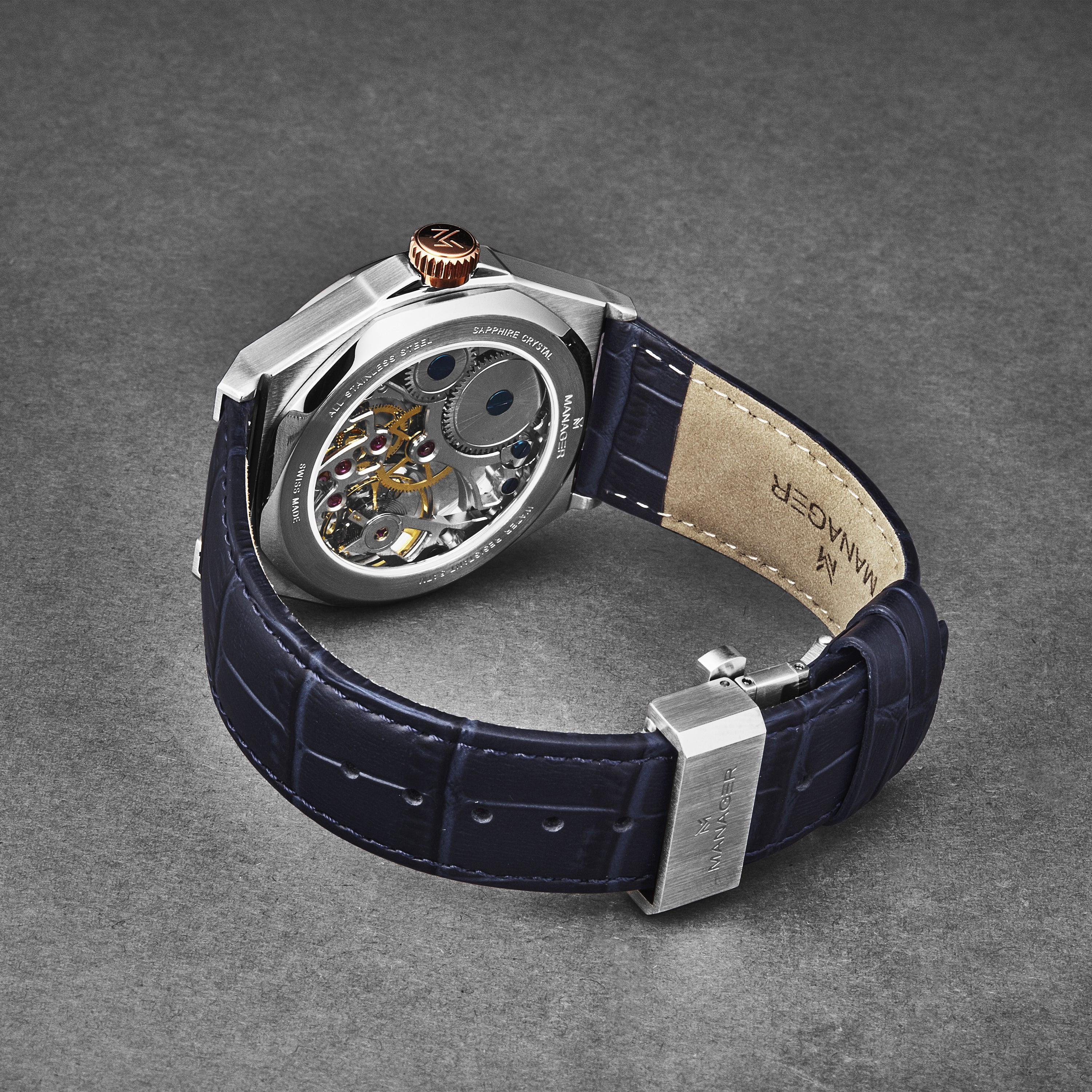 Revolution MAN-RM-03-BL / Blue | Blue Dial - Image 3