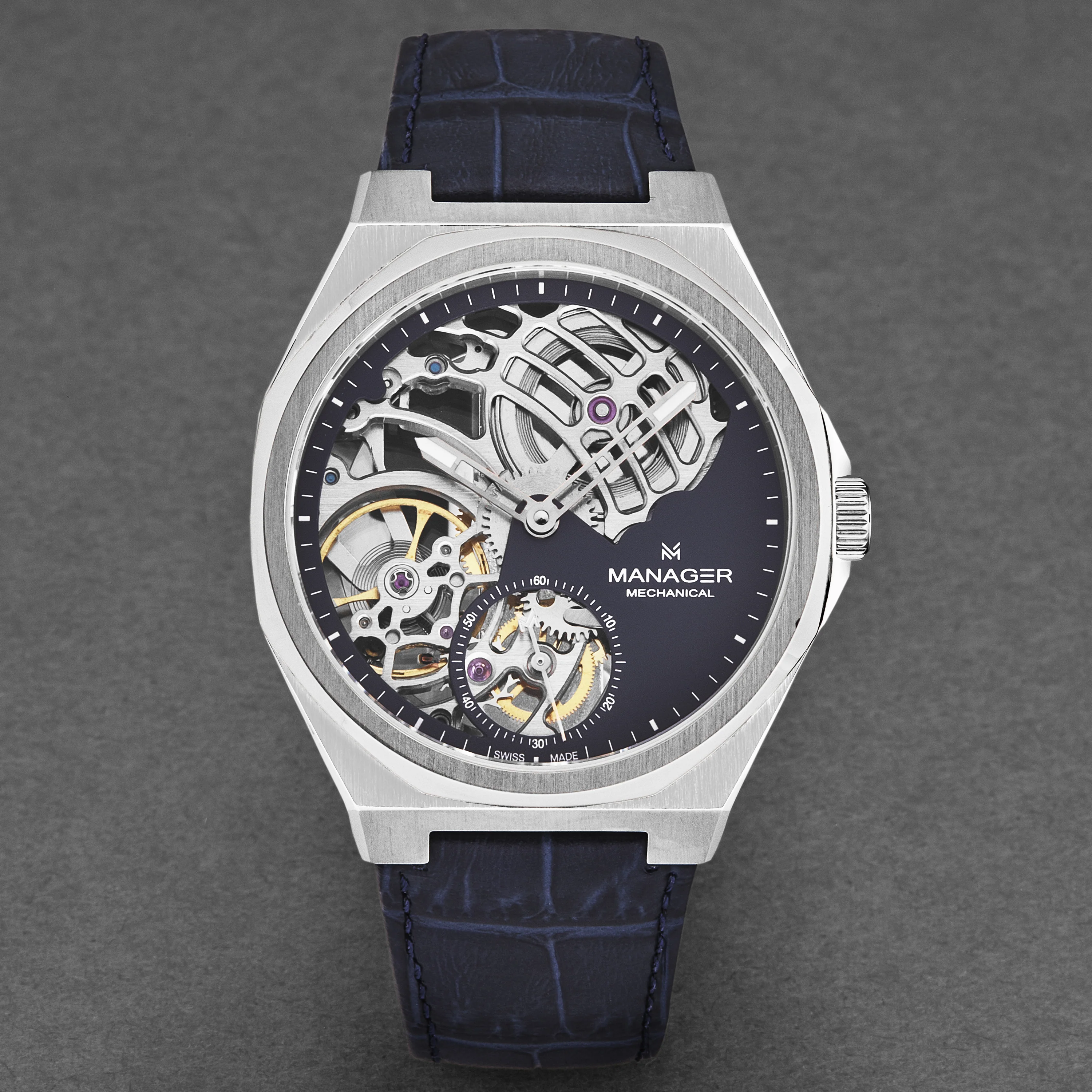Revolution MAN-RM-03-SL / Blue | Blue Dial - Image 4