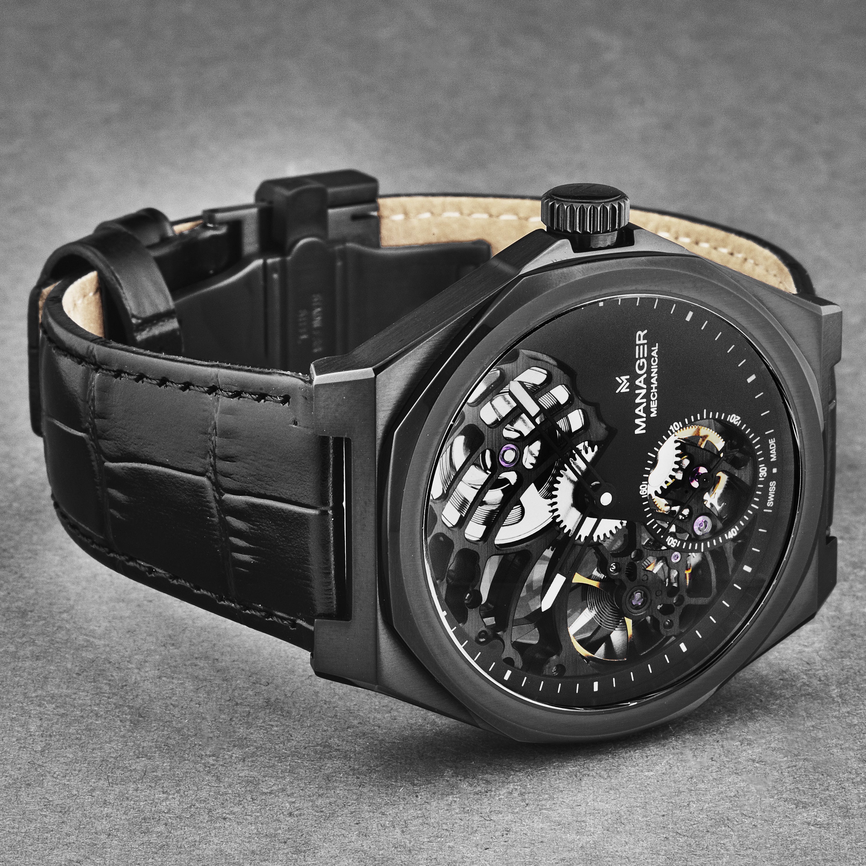 Revolution MAN-RM-09-NL / Black | Black Dial - Image 2
