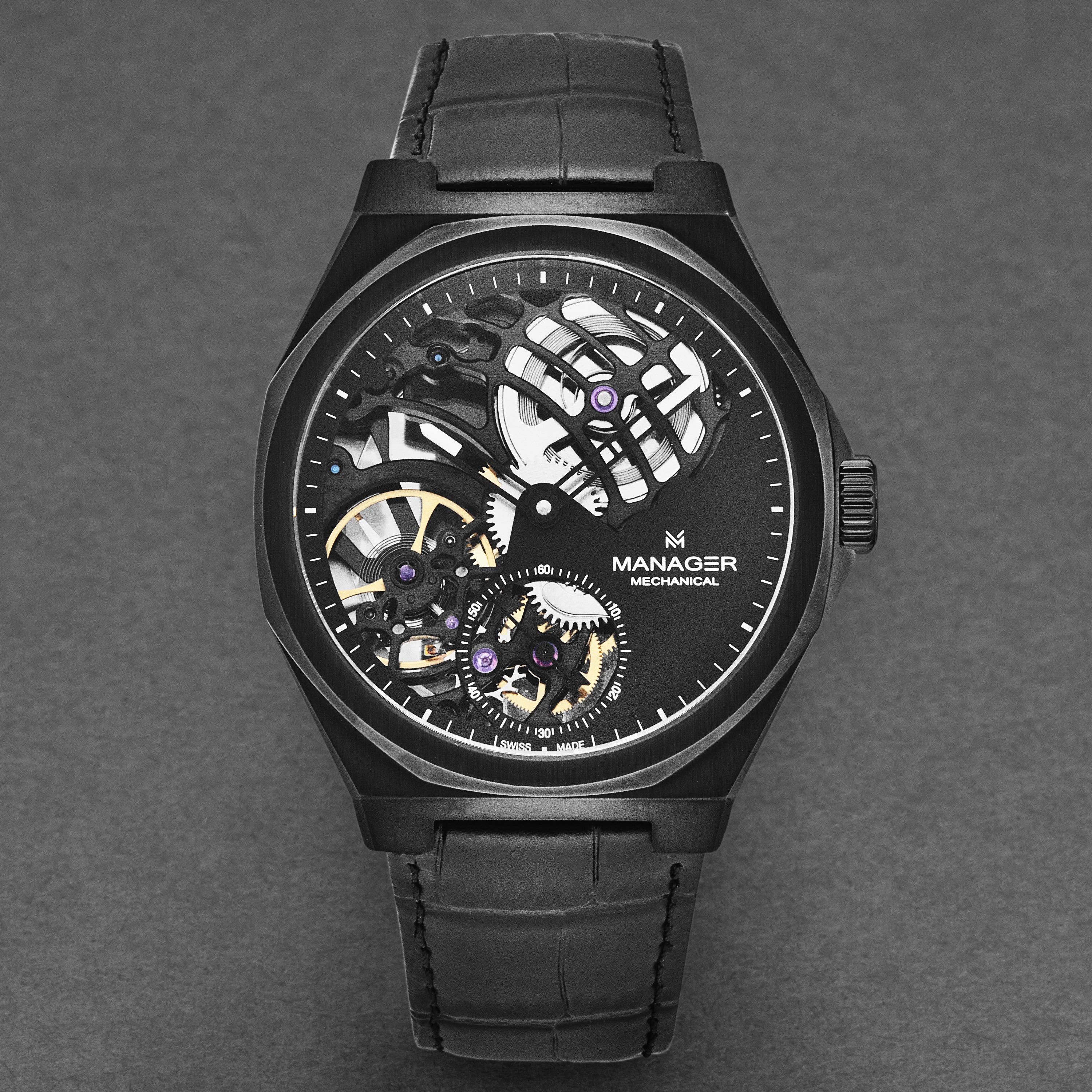 Revolution MAN-RM-09-NL / Black | Black Dial - Image 4