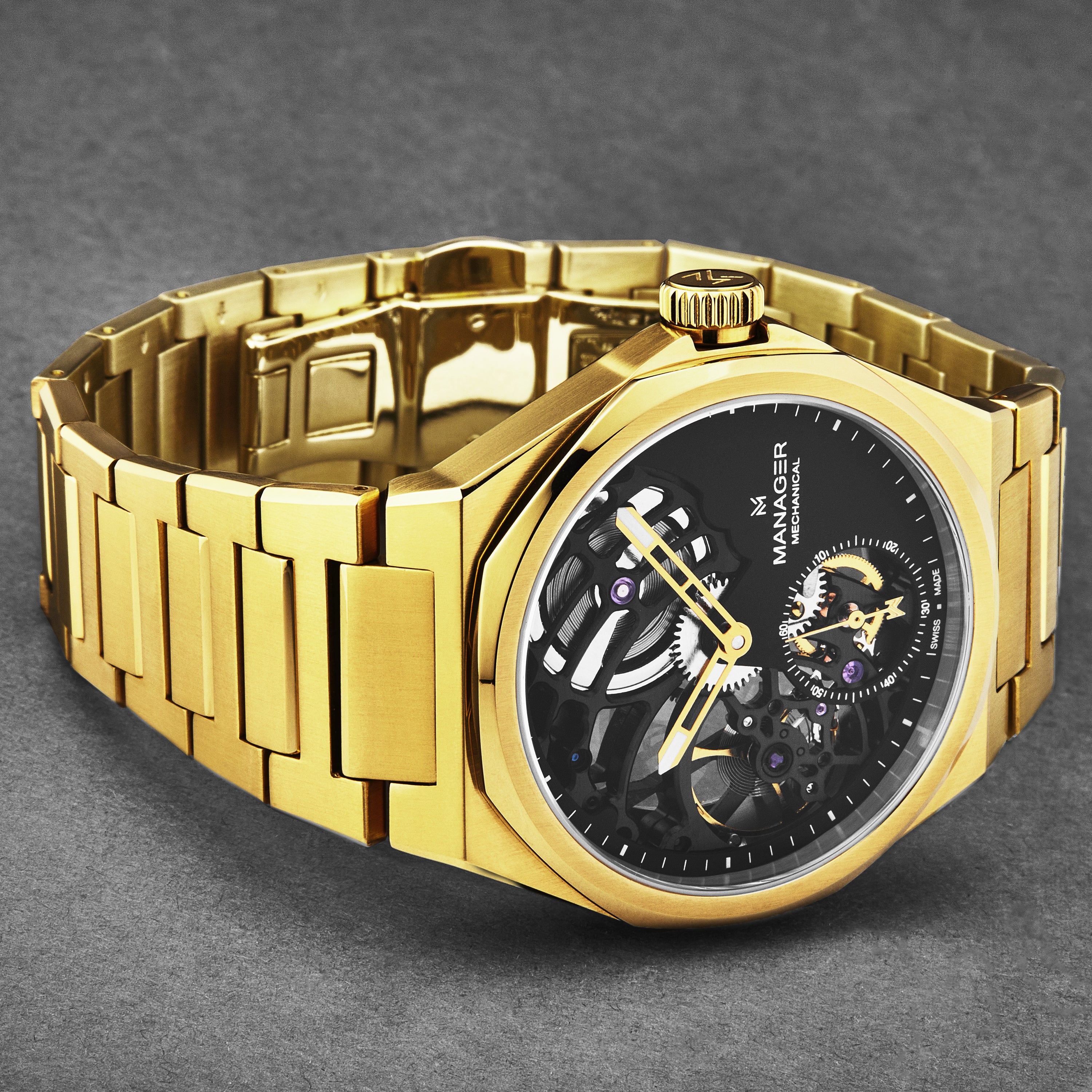 Revolution MAN-RM-10-GM / Black | Black Dial - Image 2