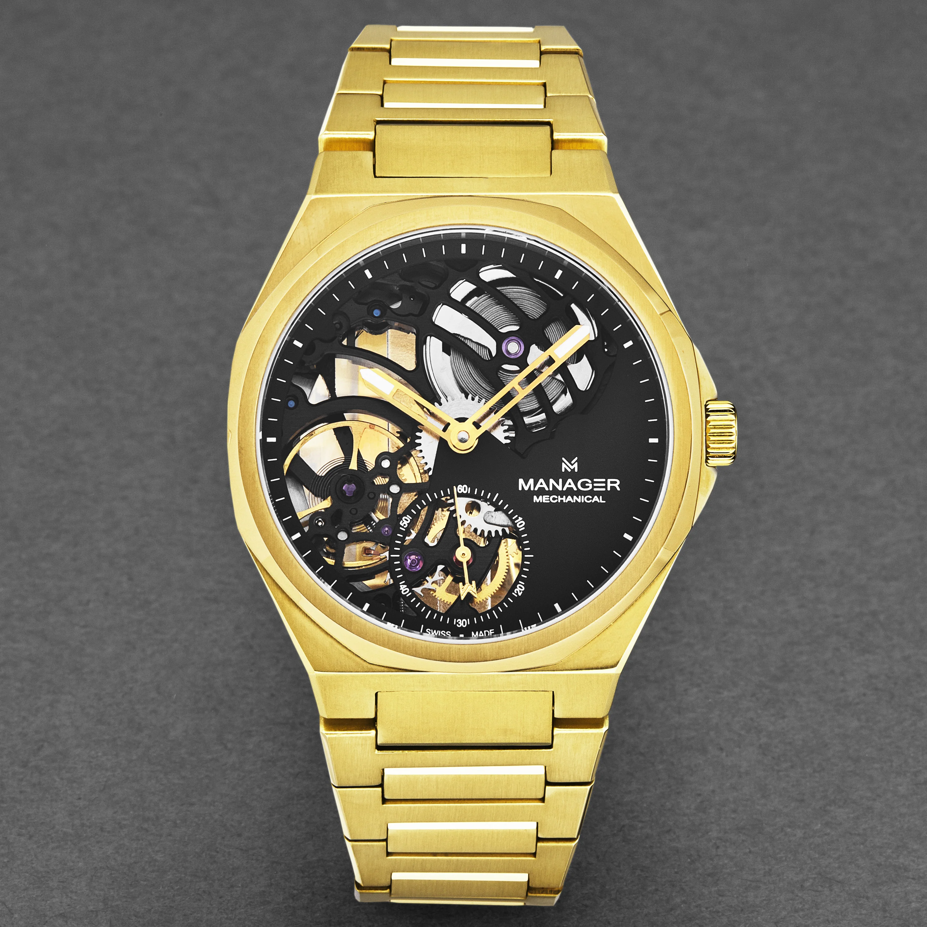 Revolution MAN-RM-10-GM / Black | Black Dial - Image 4
