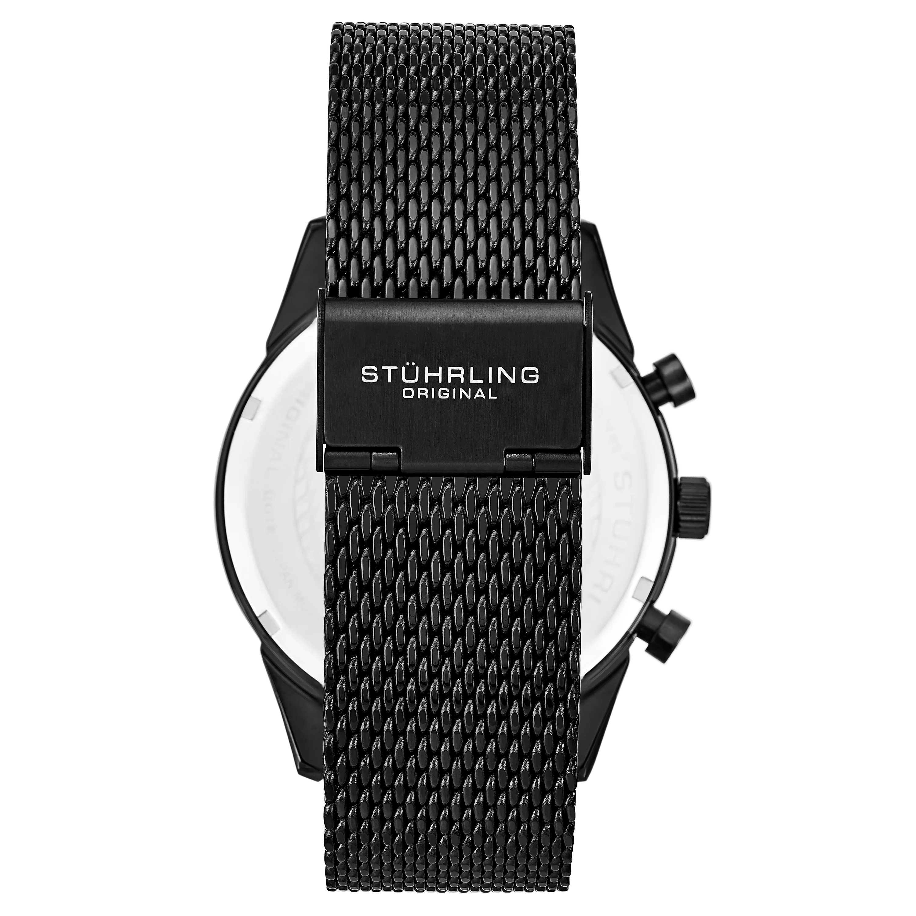 Rialto 3975 Quartz 44 MM Chronograph | Black Dial - Image 2