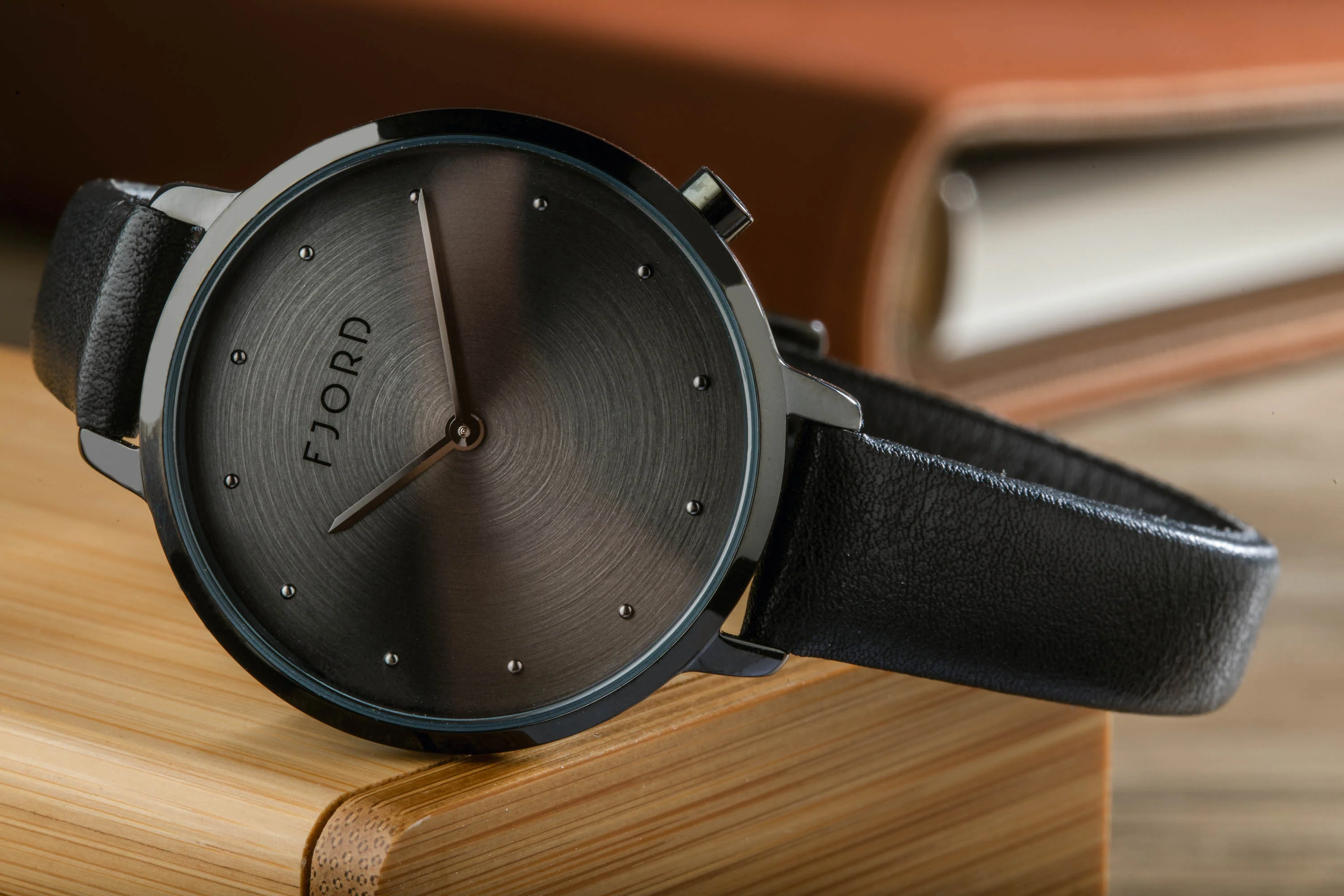 Ripple Black / Leather | Black Dial - Image 2