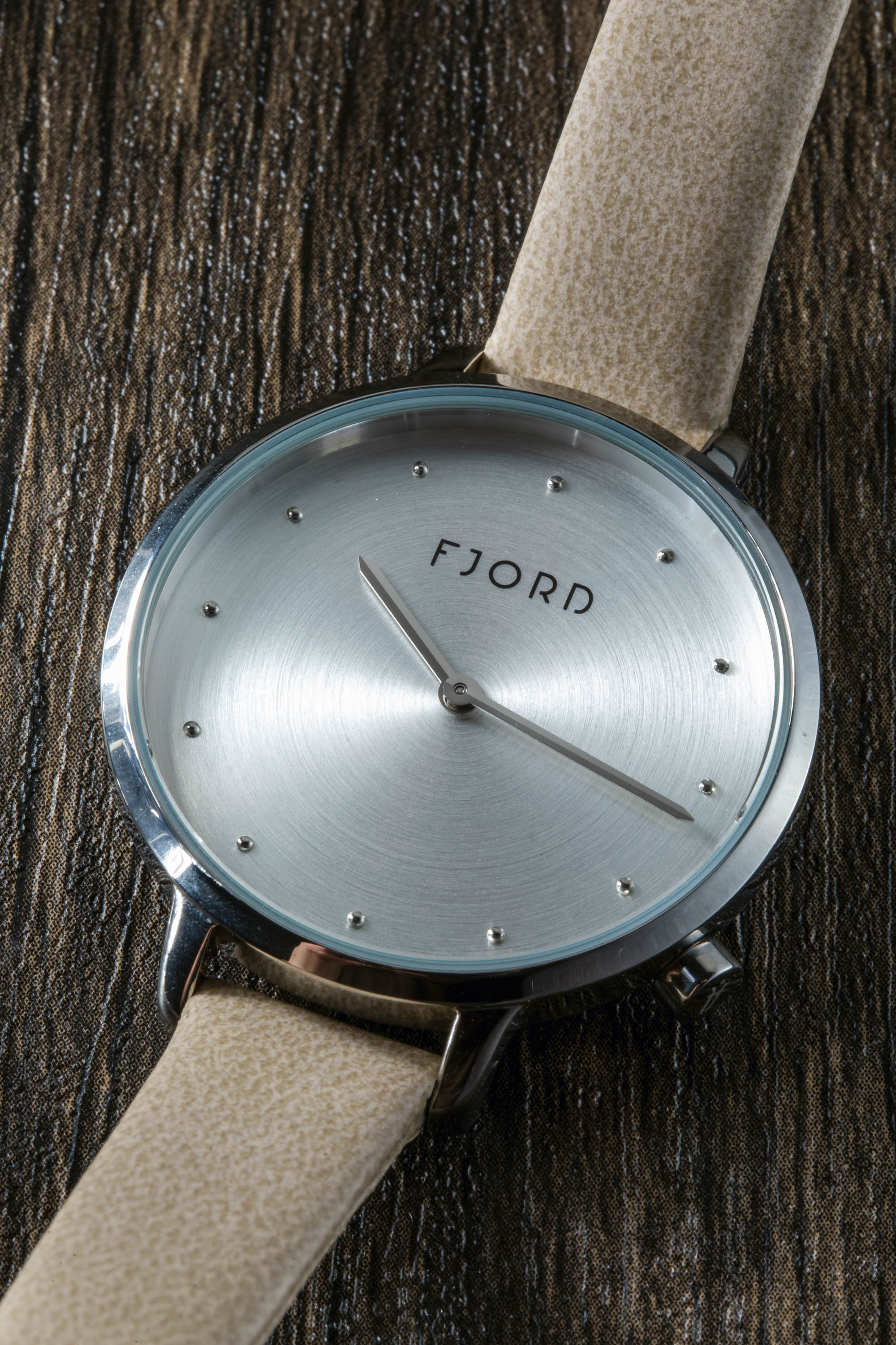 Ripple Silver / Leather | White Dial - Image 3