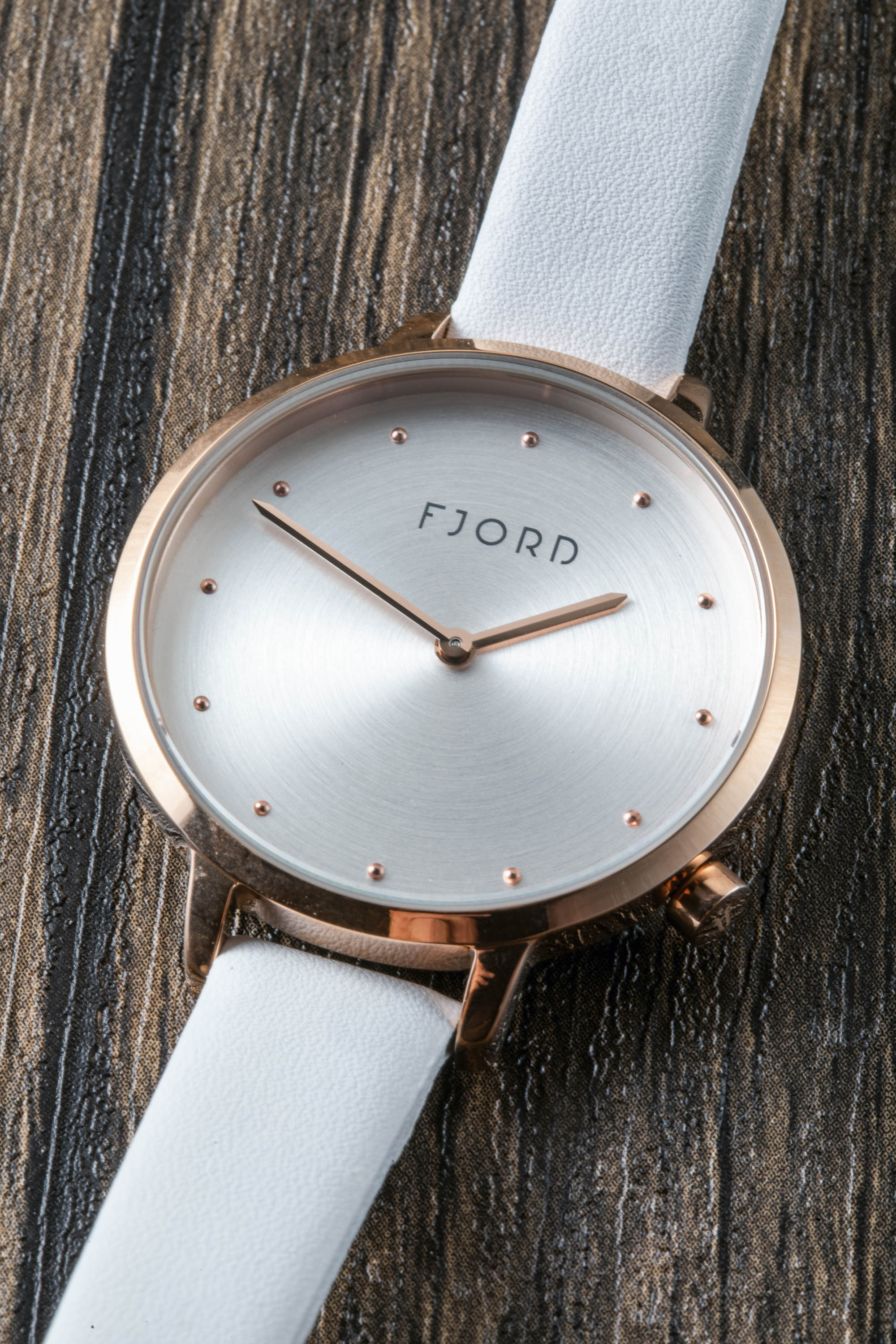 Ripple White / Leather | White Dial - Image 3