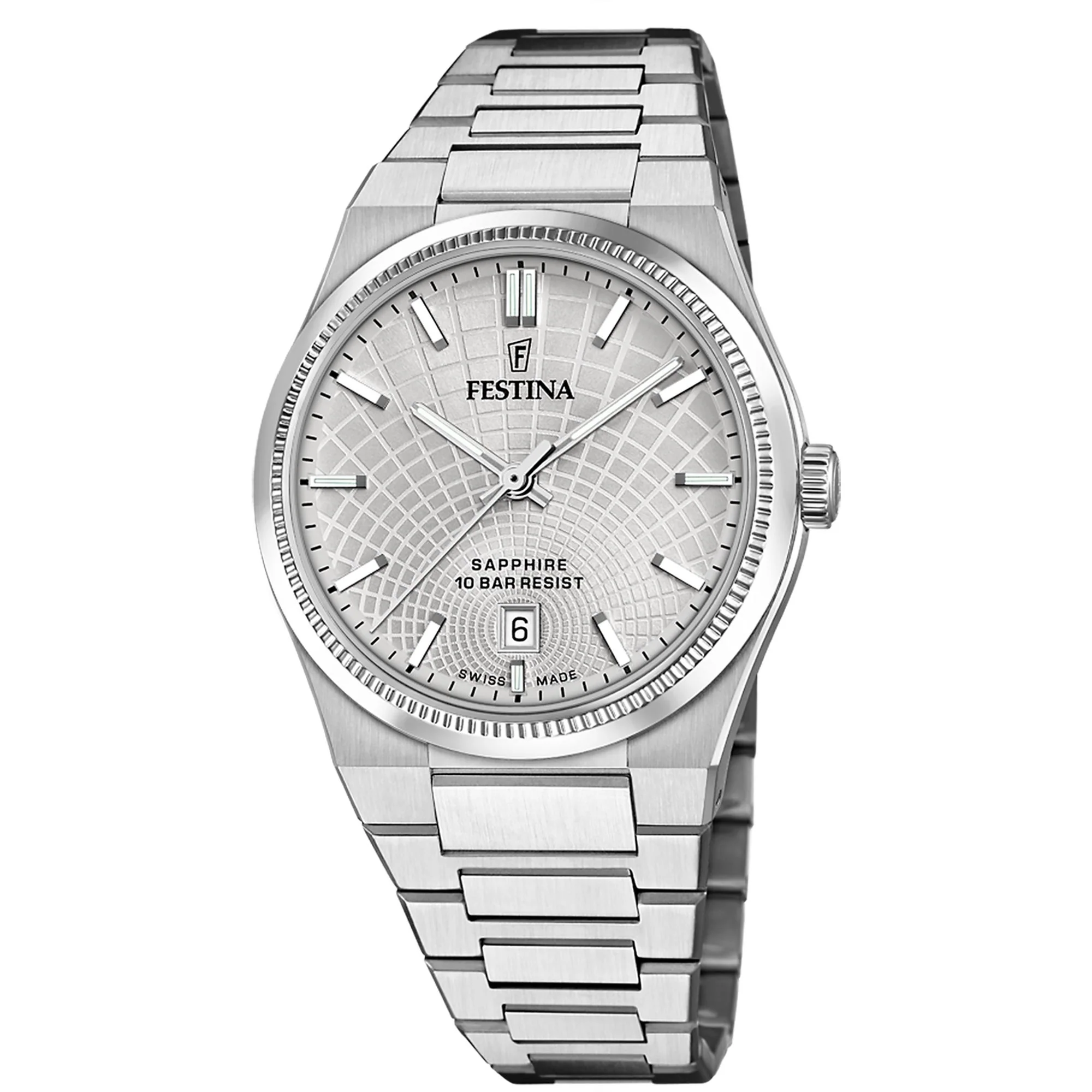 Rive Grey / Stainless steel Grey Dial