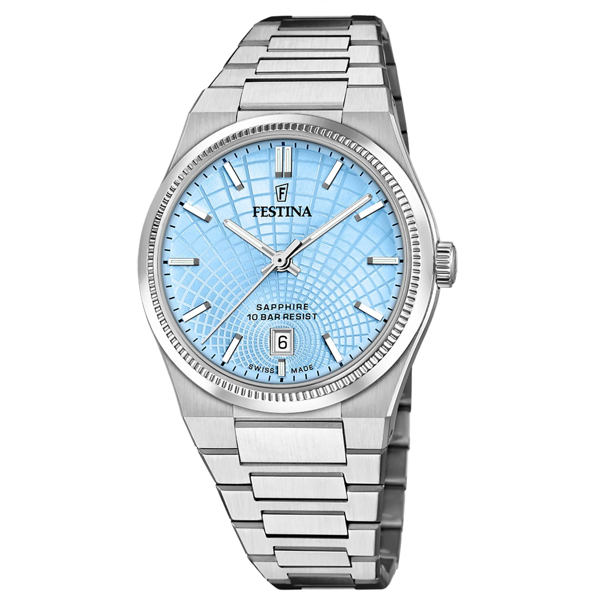 Rive Blue / Stainless Steel Blue Dial
