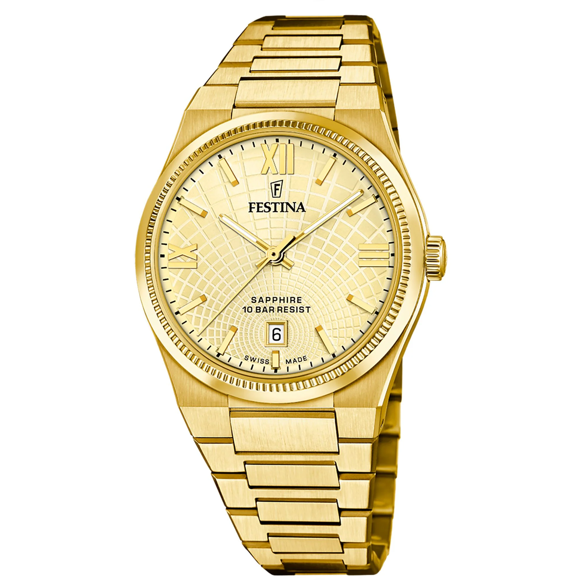 Rive Beige / Stainless Steel Beige Dial