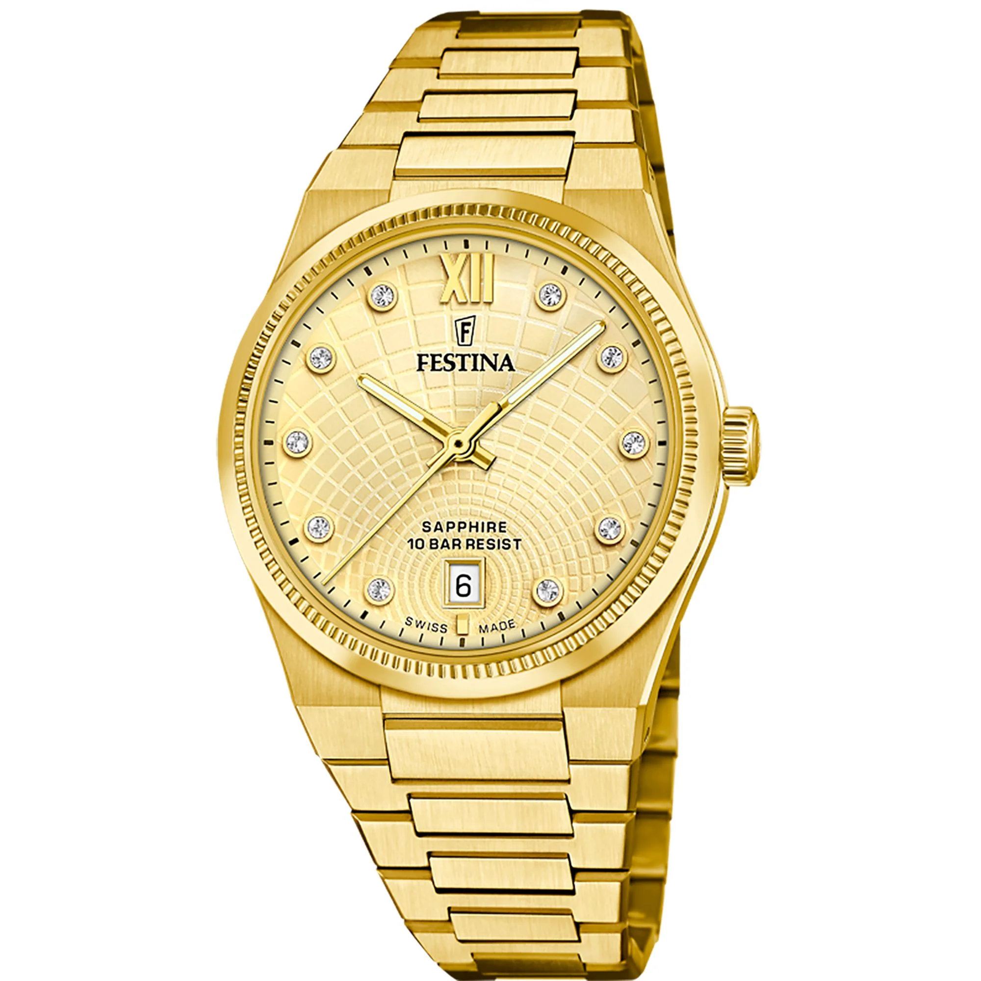 Rive Beige / Stainless Steel Beige Dial