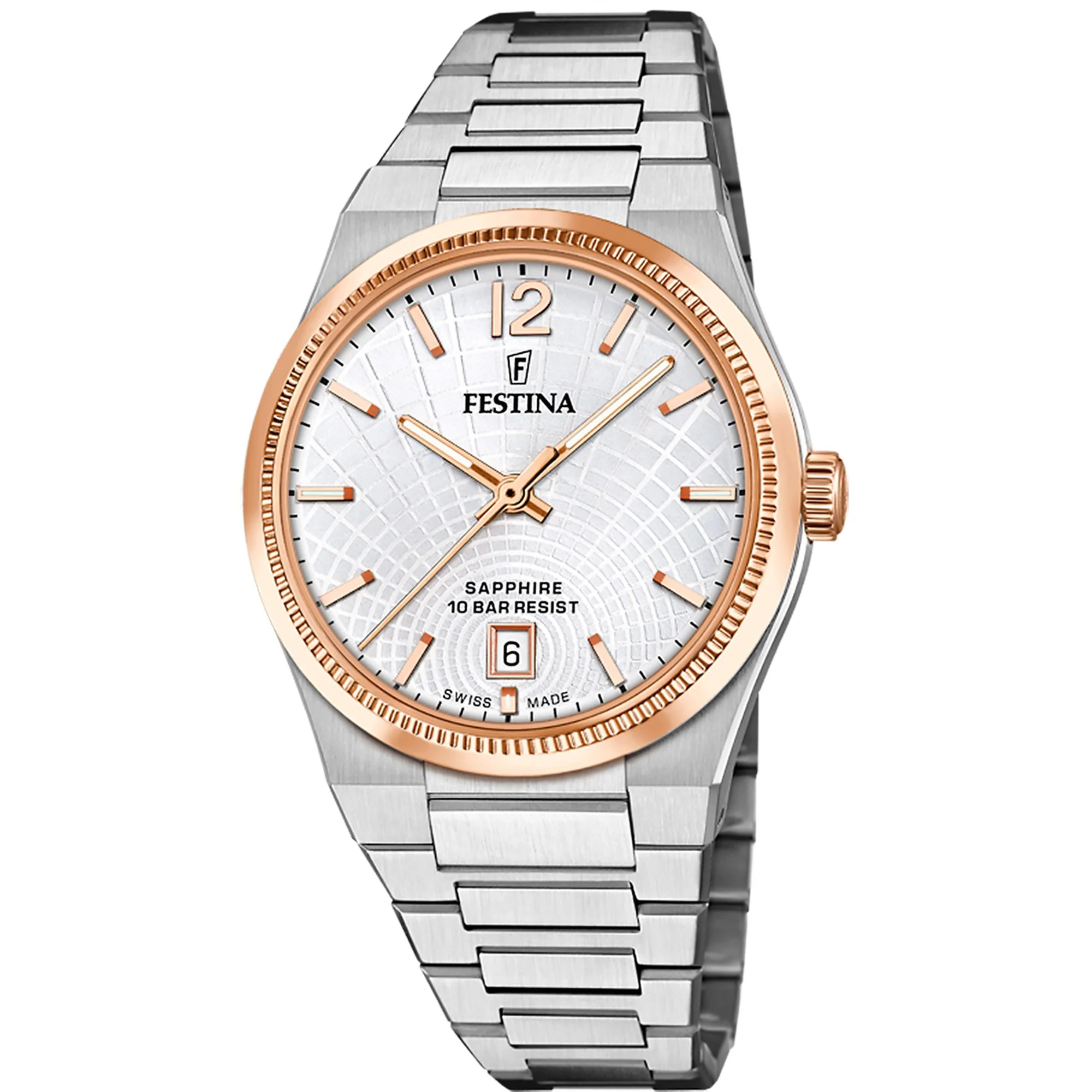 Rive Silver / Stainless Steel Silver Dial