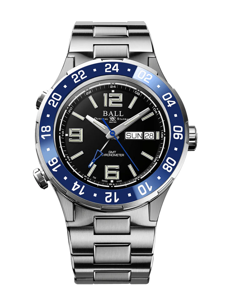 Roadmaster Marine GMT (40mm) Blue | Black Dial