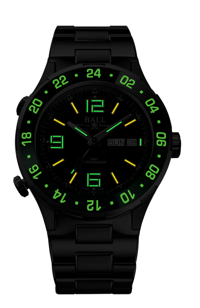 Roadmaster Marine GMT Black/Green | Black Dial - Image 2