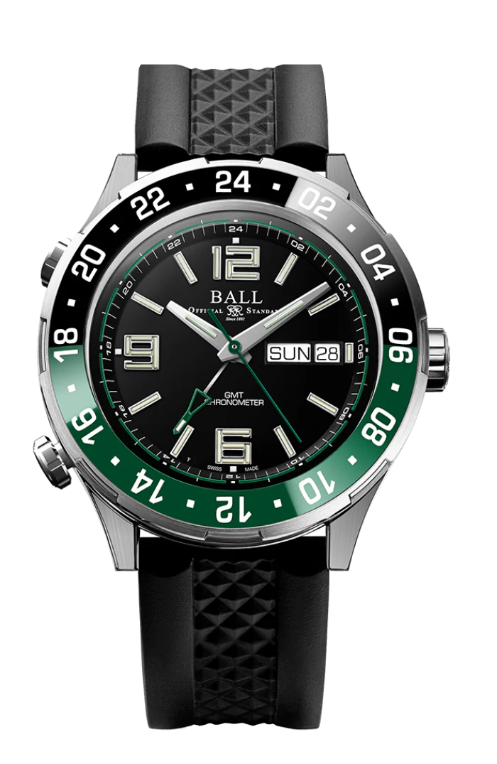 Roadmaster Marine GMT Black/Green | Black Dial - Image 3