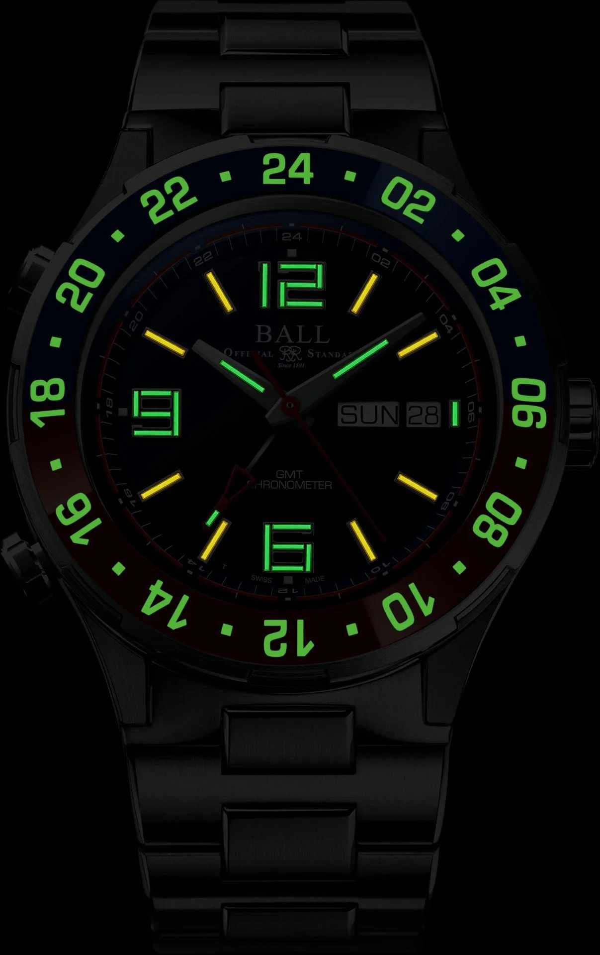 Roadmaster Marine GMT (Blue / Titanium) | Black Dial - Image 2
