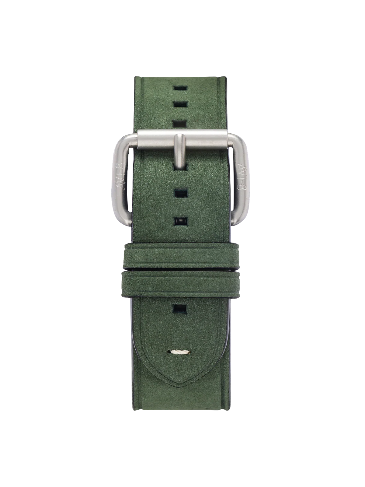Roller Buckle Straps Green / Leather - Image 2