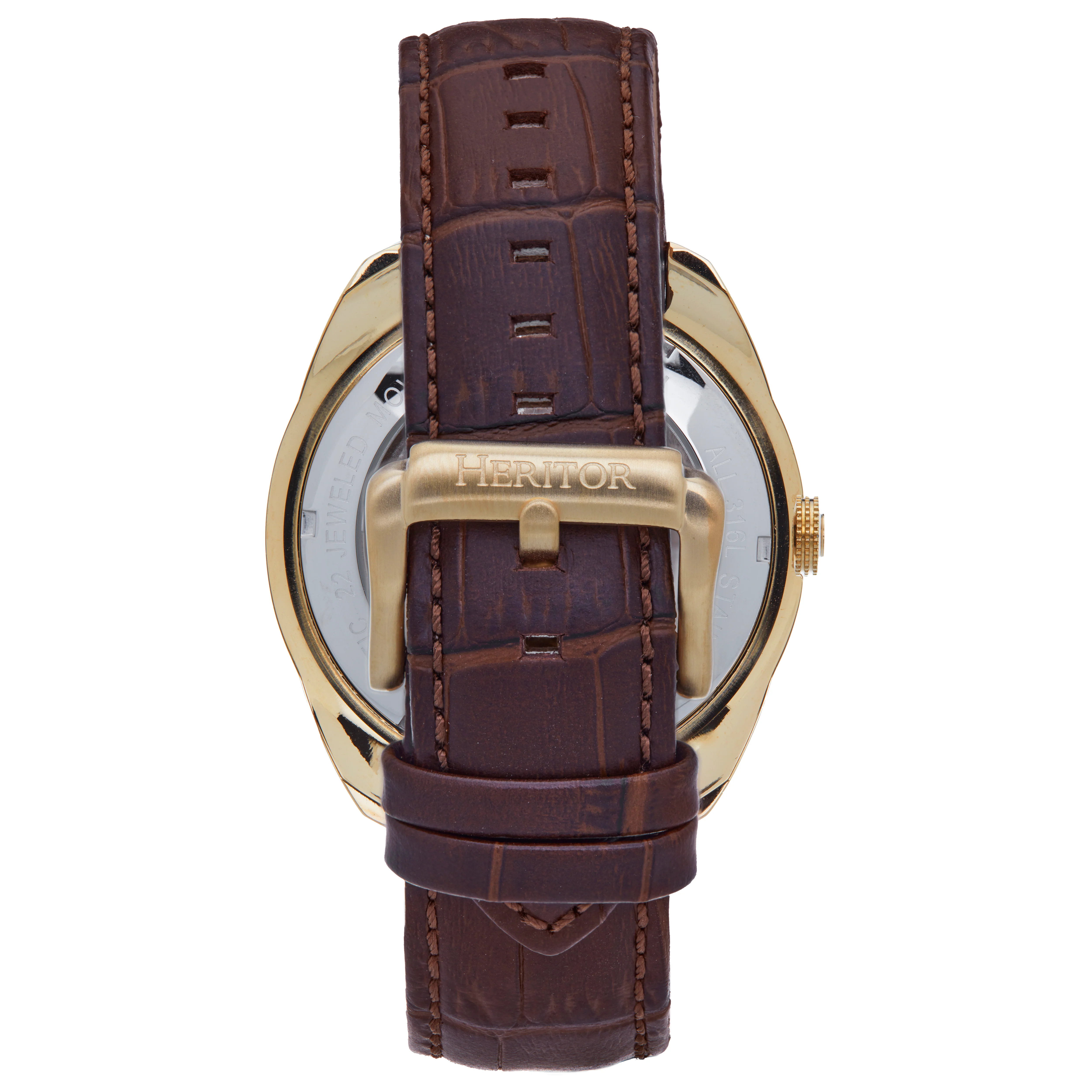 Roman Gold/Brown | Silver Dial - Image 2