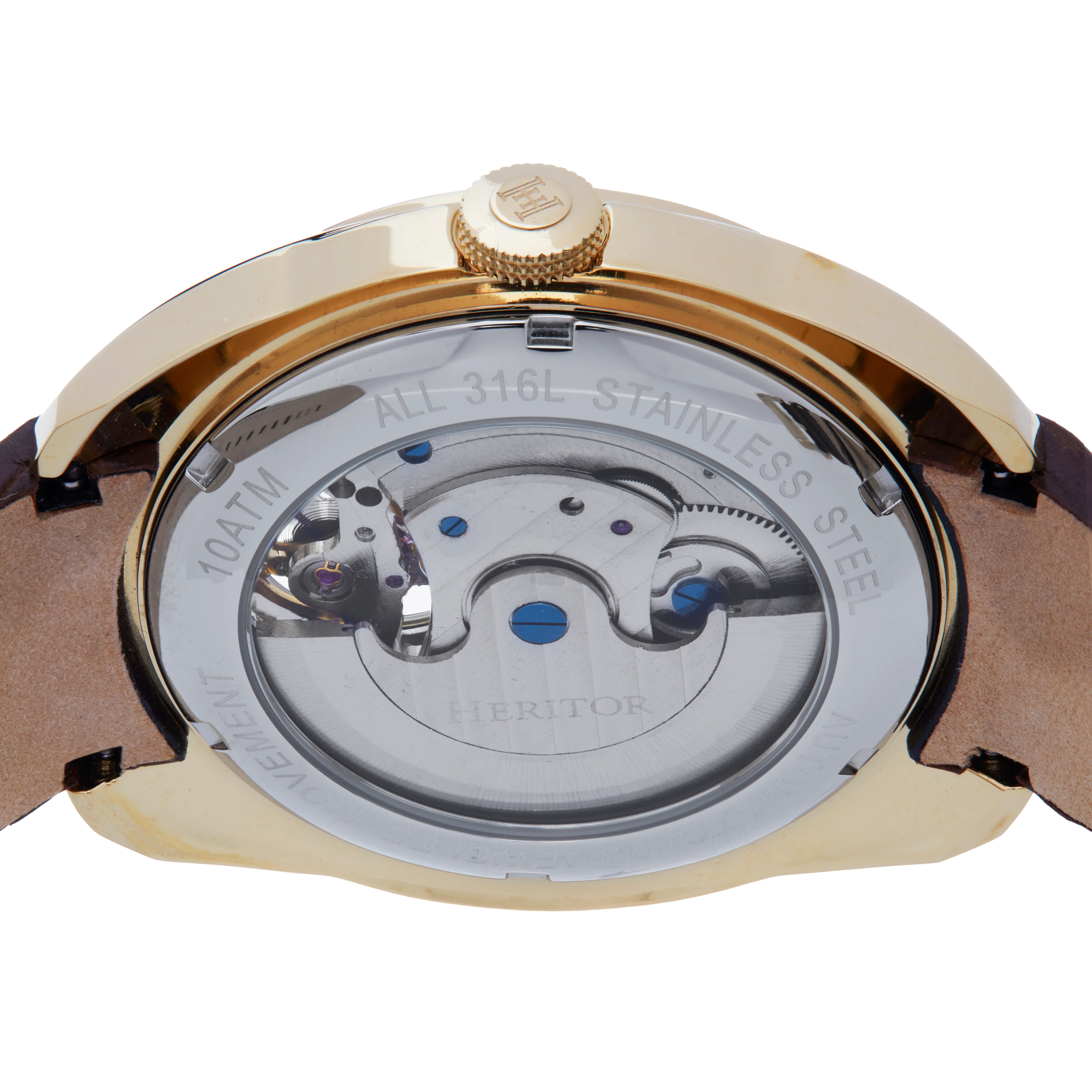Roman Gold/Brown | Silver Dial - Image 3