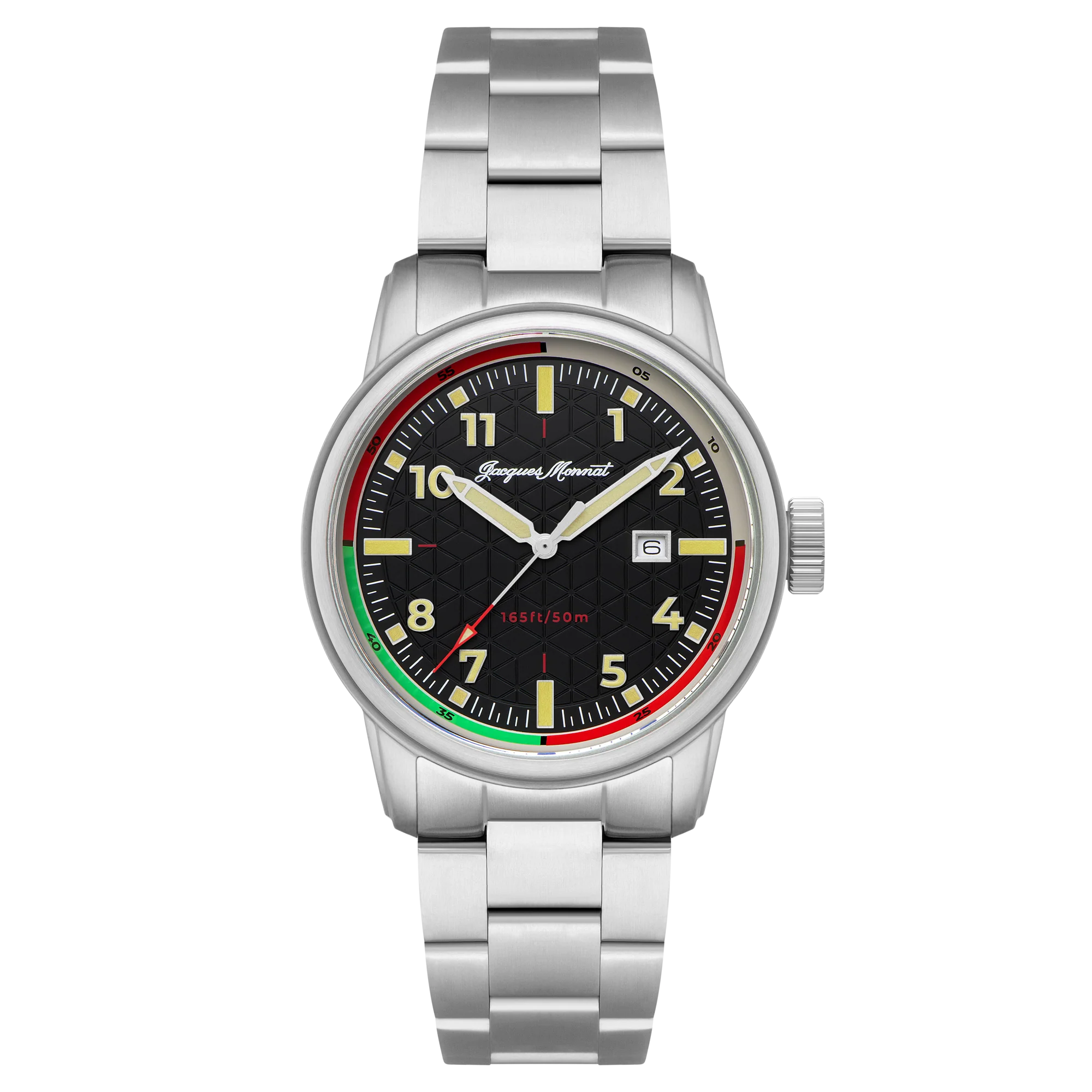 Roscana Quartz Black / Stainless Steel | Black Dial