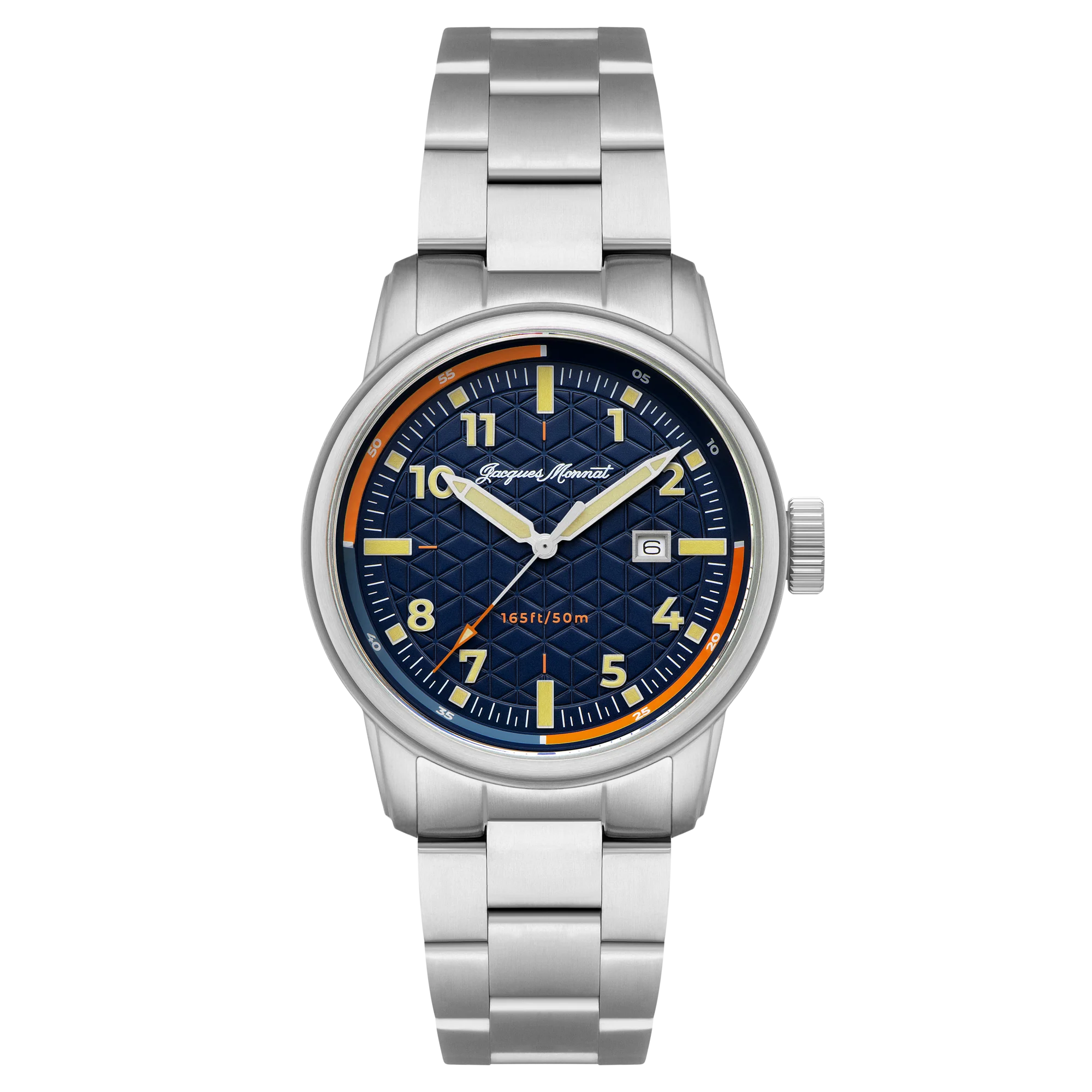 Roscana Quartz Blue / Stainless Steel | Blue Dial