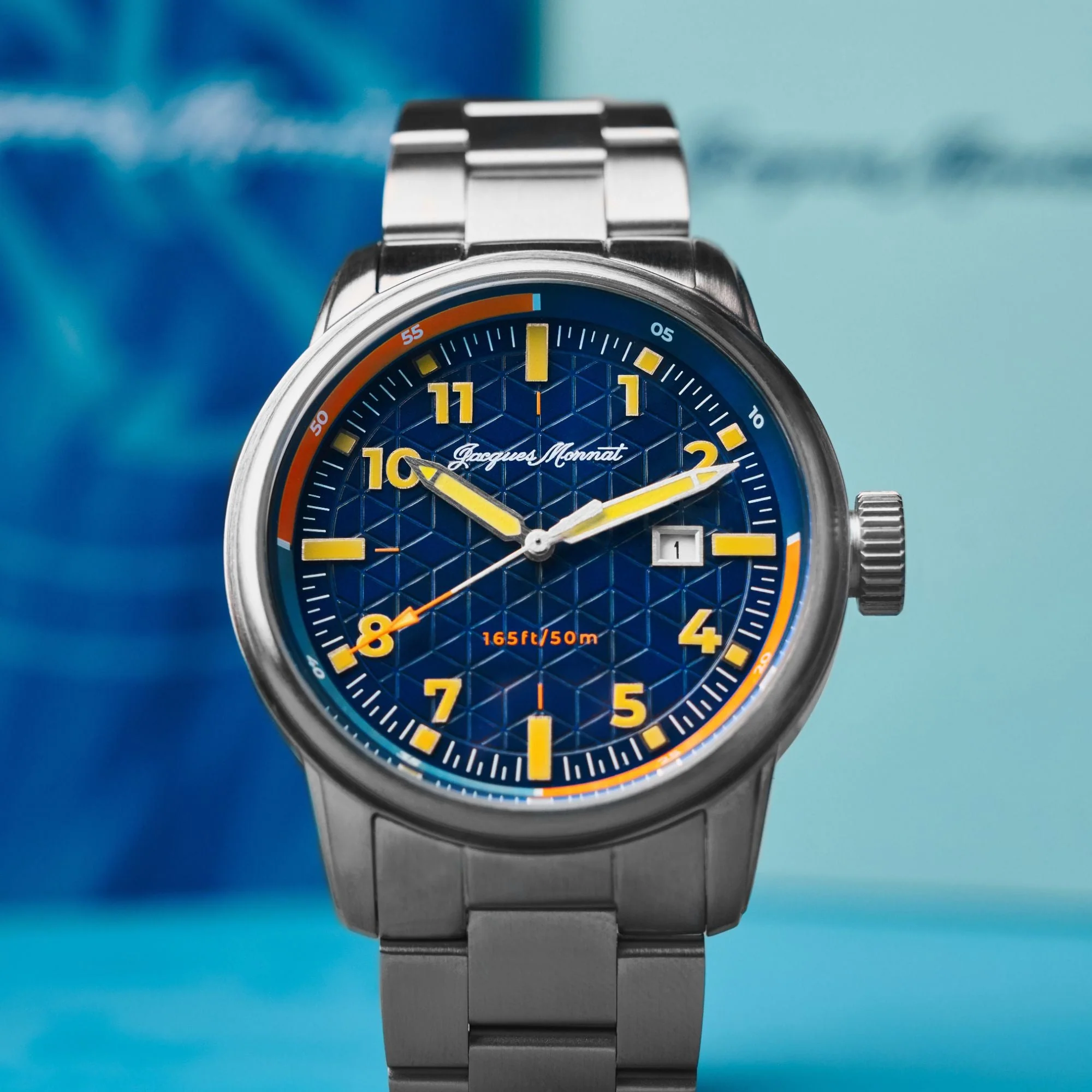 Roscana Quartz Blue / Stainless Steel | Blue Dial - Image 2