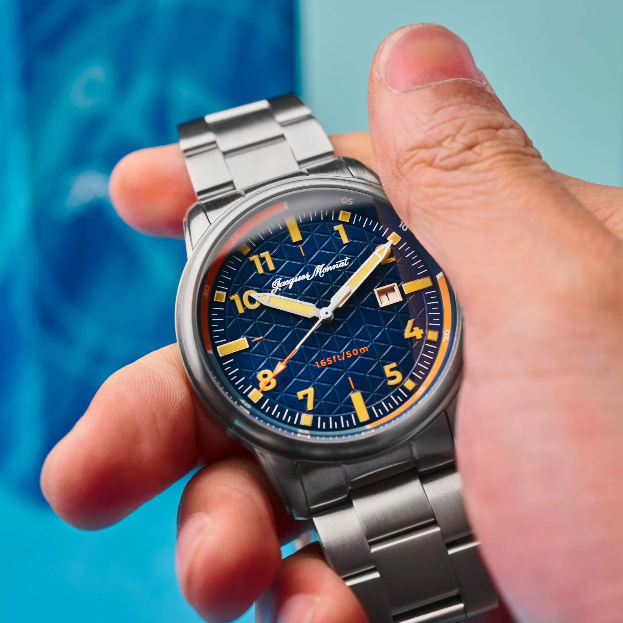 Roscana Quartz Blue / Stainless Steel | Blue Dial - Image 3