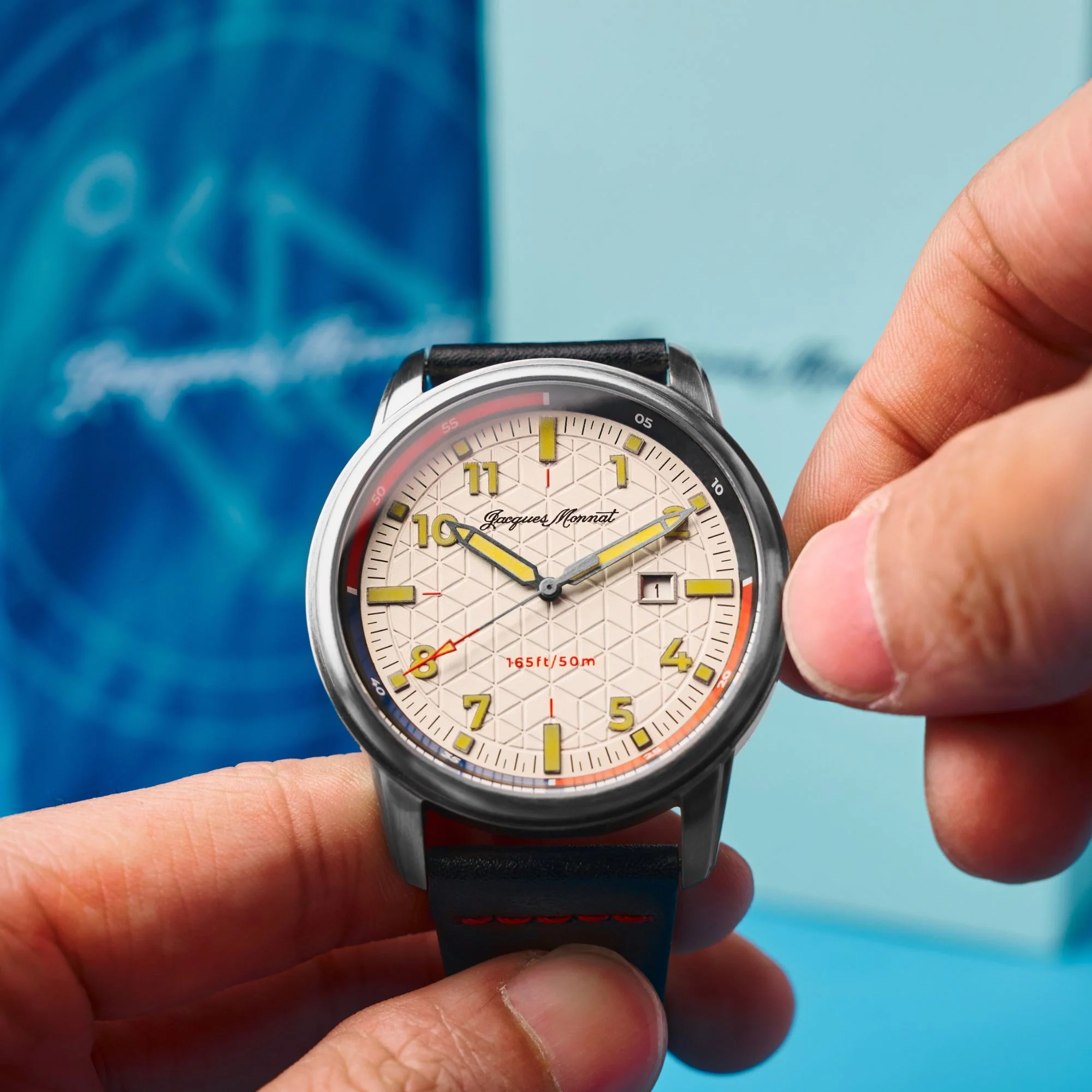 Roscana Quartz Grey / Leather | Grey Dial - Image 3