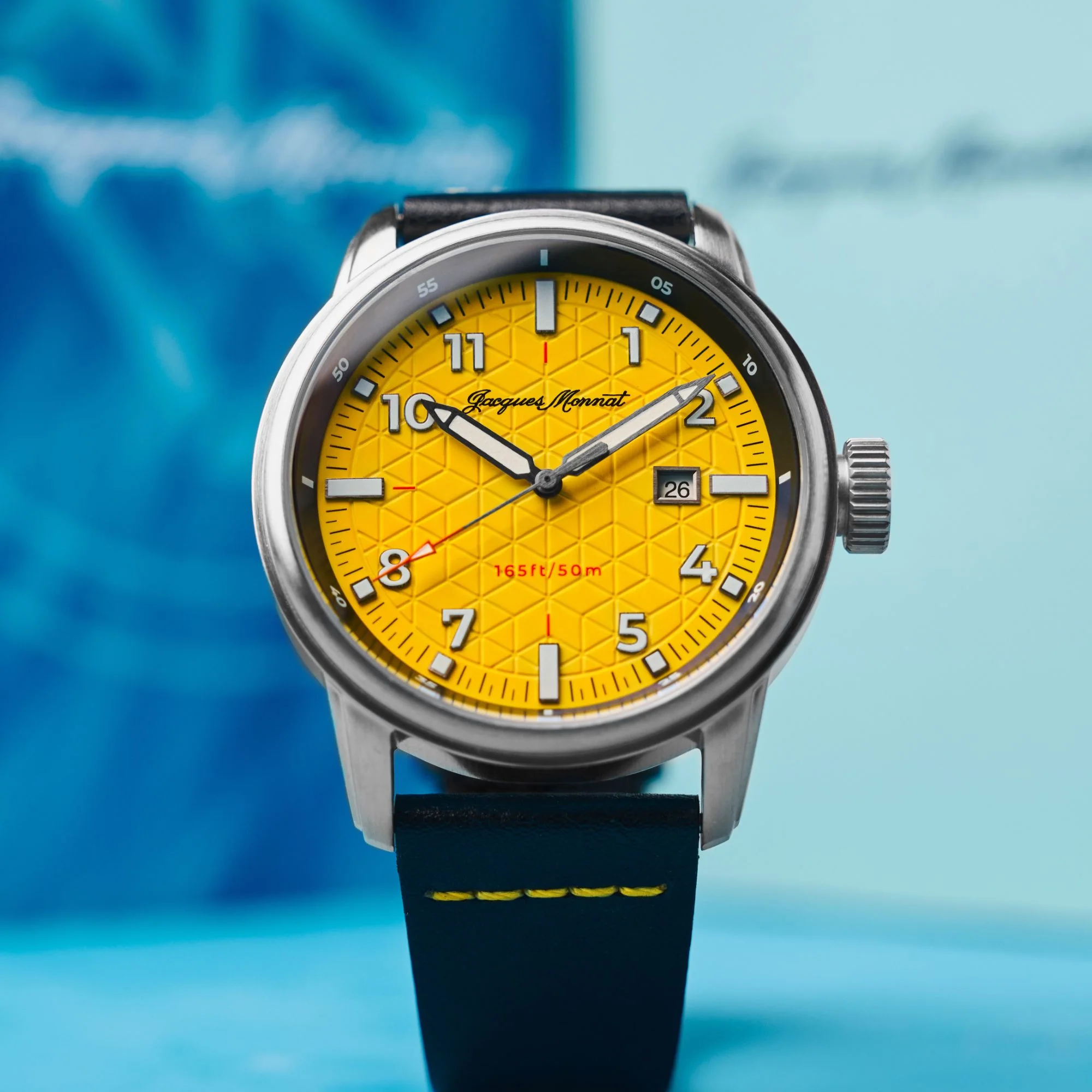 Roscana Quartz Yellow / Leather | Yellow Dial - Image 2