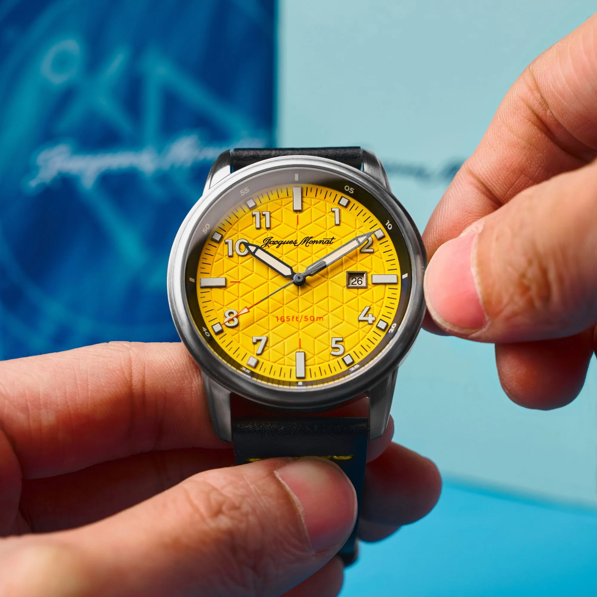 Roscana Quartz Yellow / Leather | Yellow Dial - Image 3