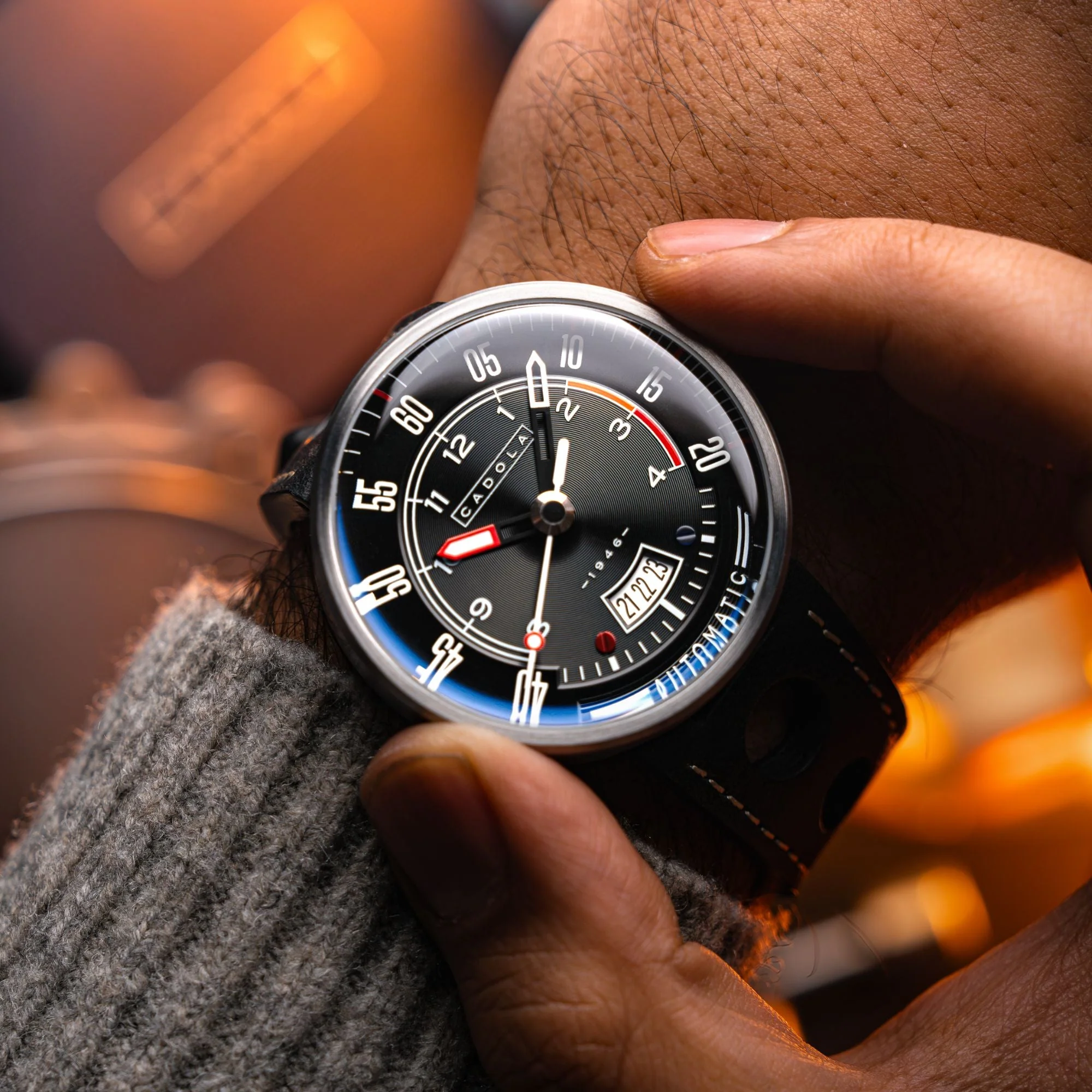 RPM Automatic Black / Leather | Black Dial - Image 2