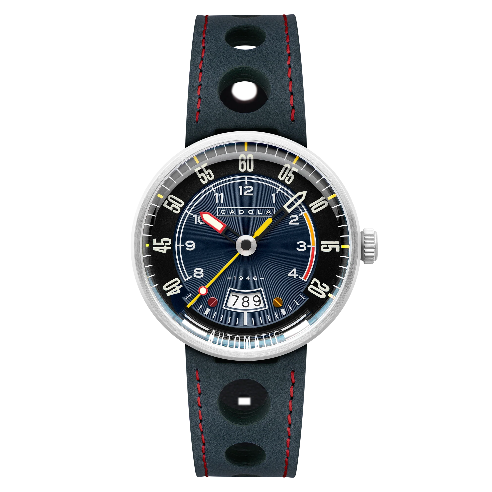 RPM Automatic Blue & Black / Leather | Blue Dial
