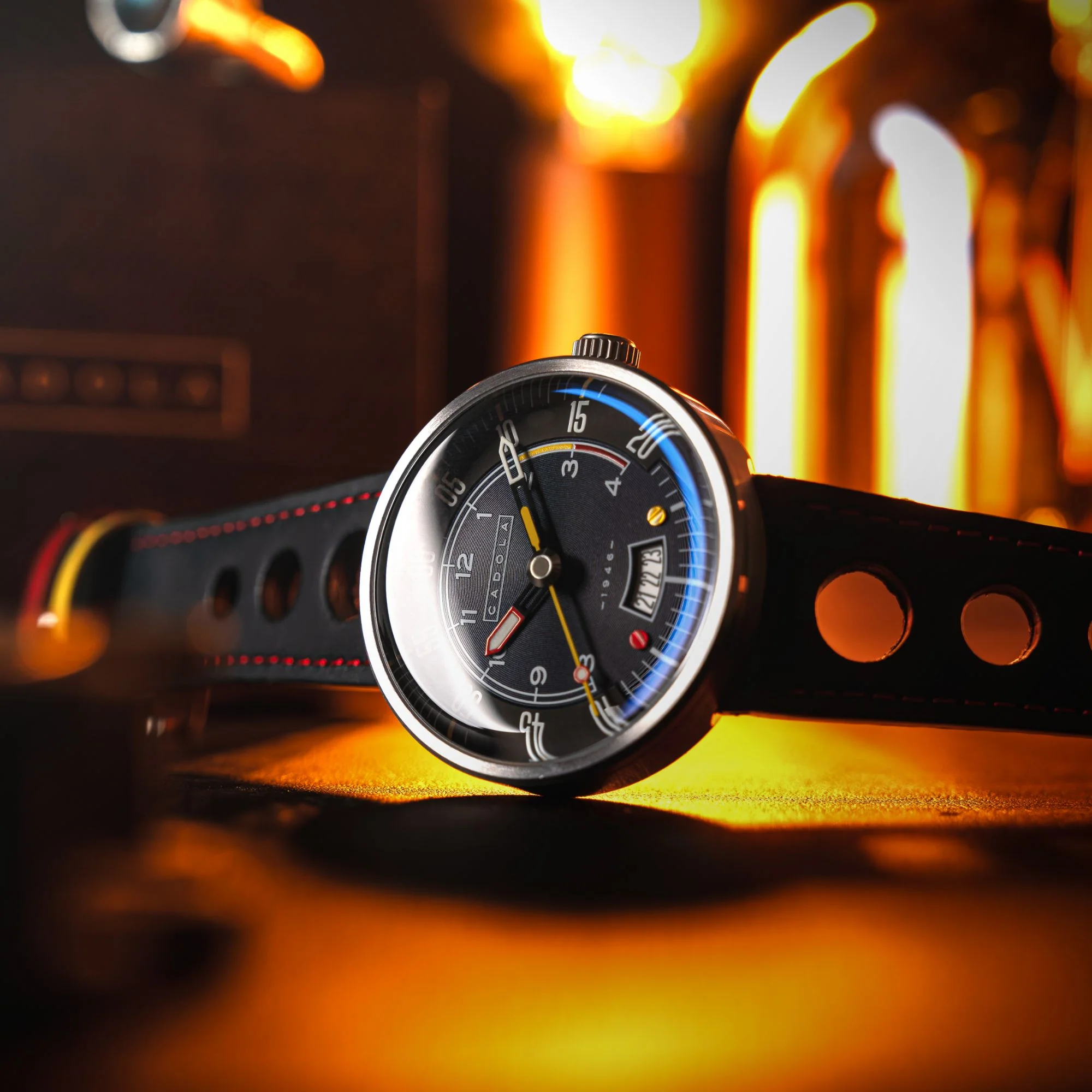 RPM Automatic Blue & Black / Leather | Blue Dial - Image 3